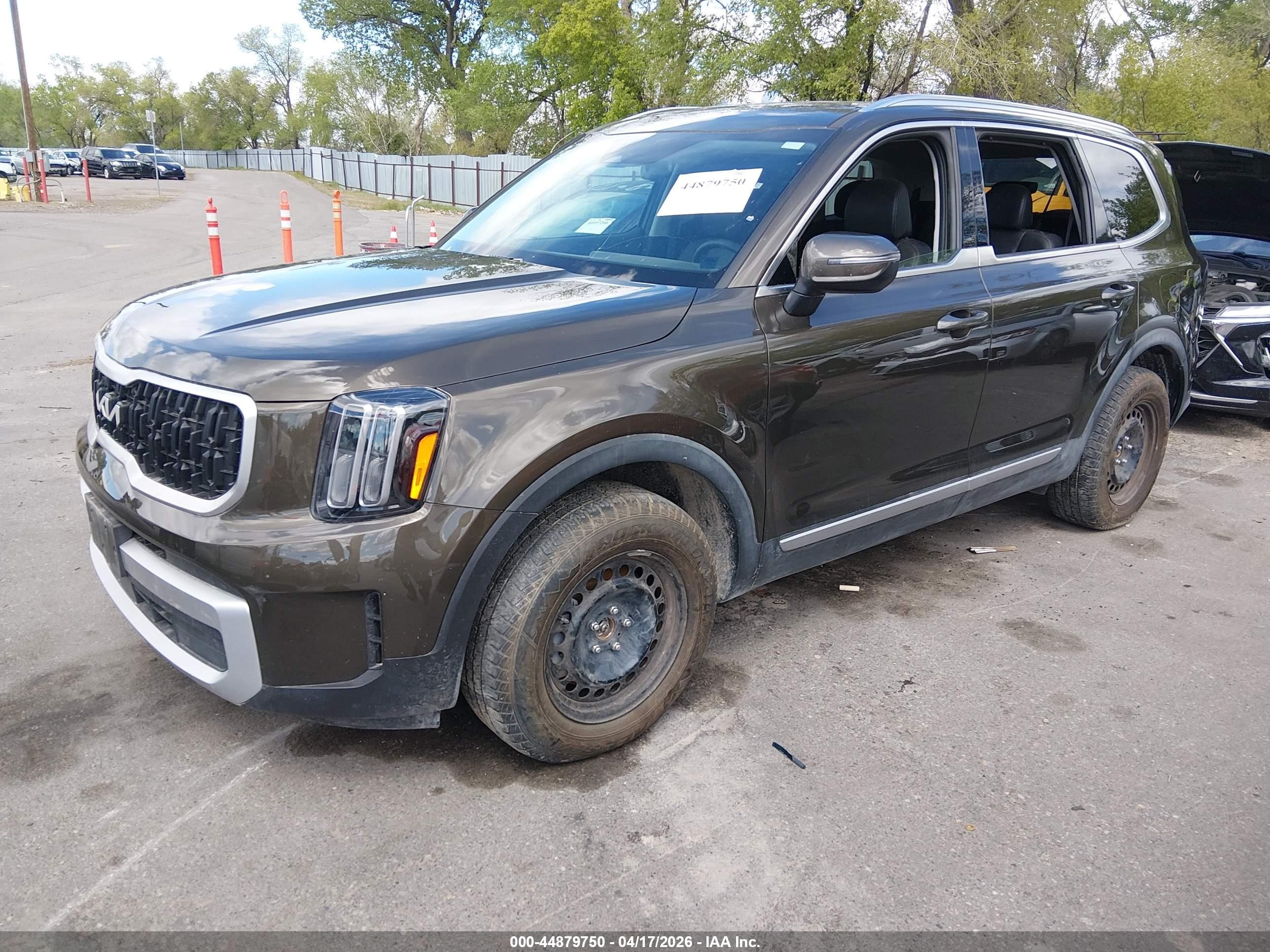 2025 Kia Telluride VIN 5XYP3DGC0SG637464 IAAI salvage auction — Theft, Salvage (Idaho), sold $17,300 on 2026-07-09 (photo 2)
