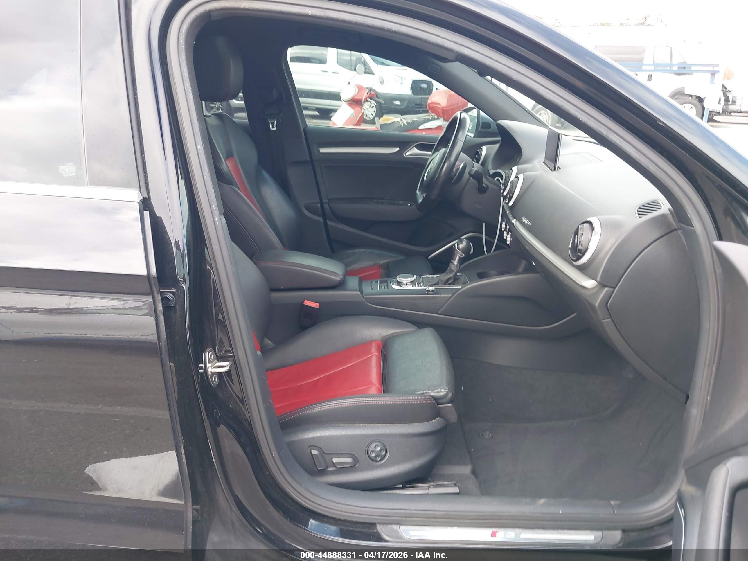 2015 Audi S3 VIN WAUBFGFF1F1074314 IAAI salvage auction — Front & Rear, Salvage (California), sold $3,550 on 2026-09-26 (photo 5)