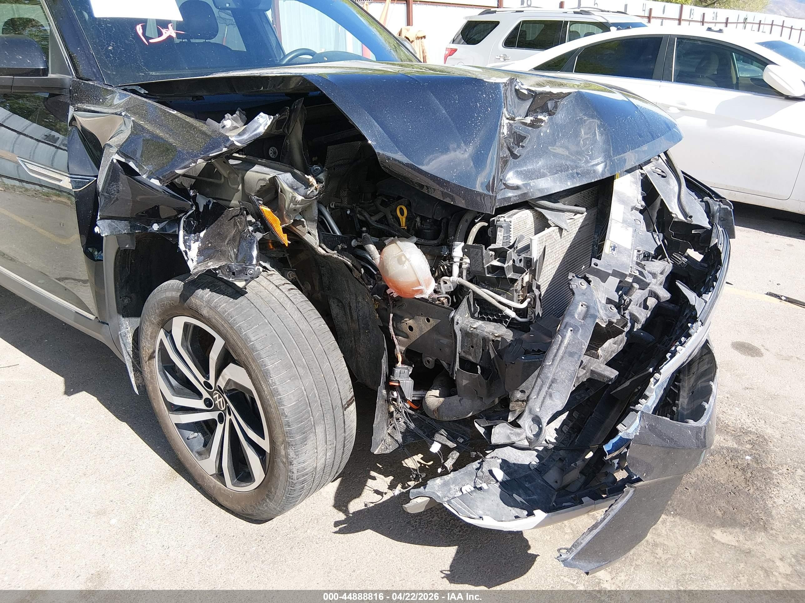 2023 Volkswagen Atlas Cross Sport VIN 1V2BC2CA2PC204886 IAAI salvage auction — Front End, Salvage (Idaho), sold $4,000 on 2026-07-09 (photo 6)