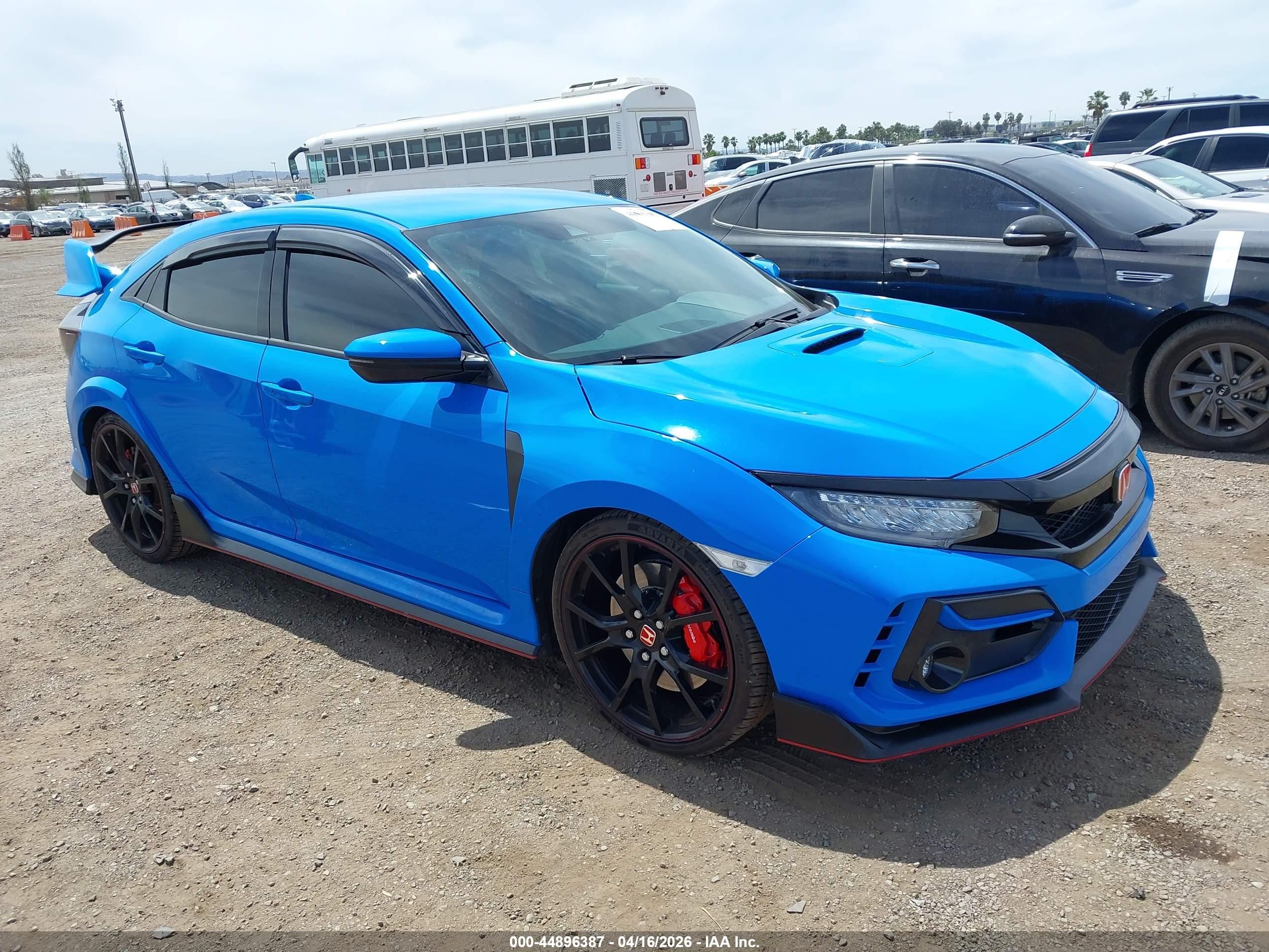 2021 Honda Civic VIN SHHFK8G78MU203973 — IAAI salvage auction photo