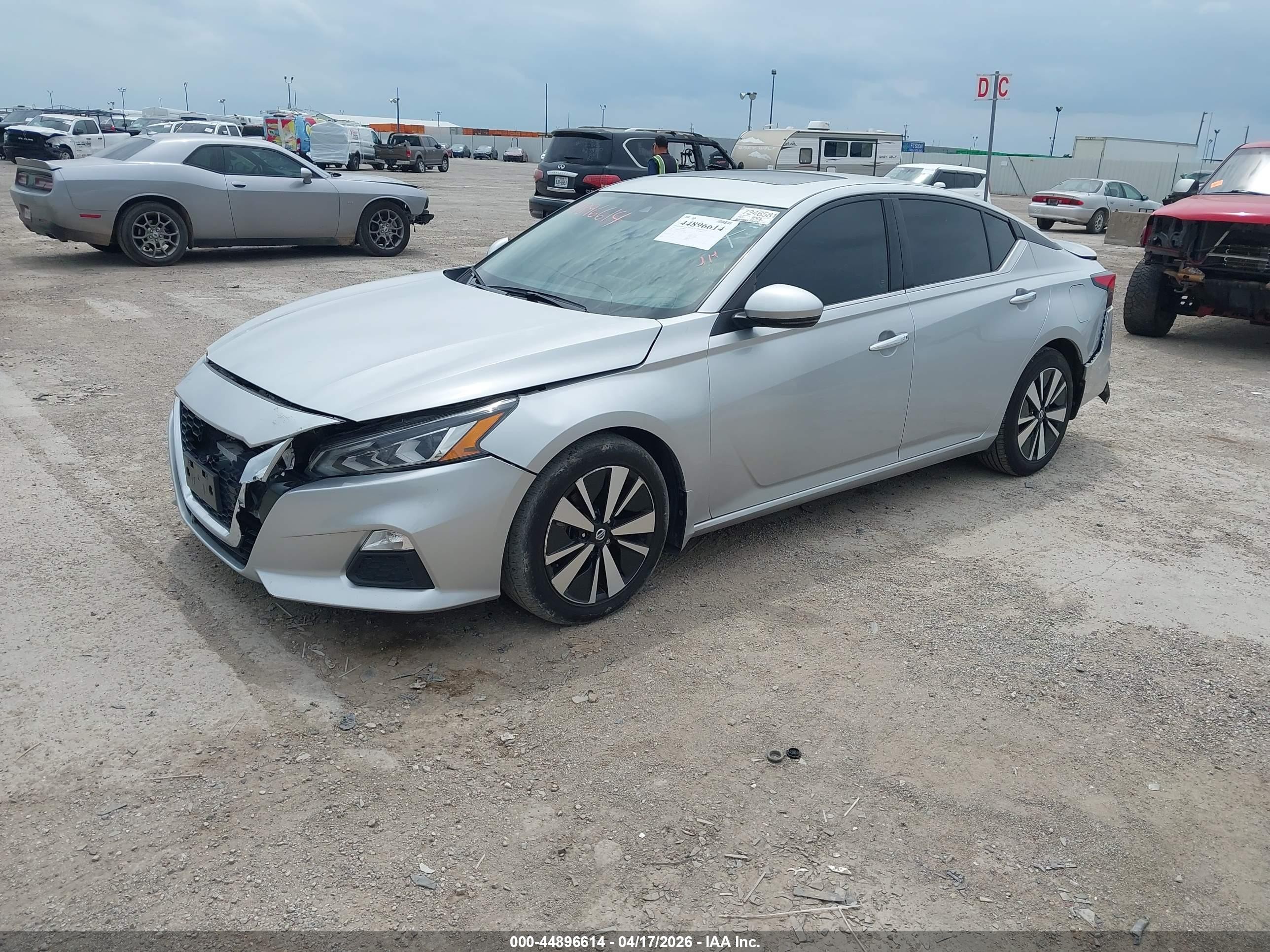 2022 Nissan Altima VIN 1N4BL4DVXNN374368 IAAI salvage auction — Rear End, Original (Texas), sold $5,800 on 2026-07-06 (photo 2)