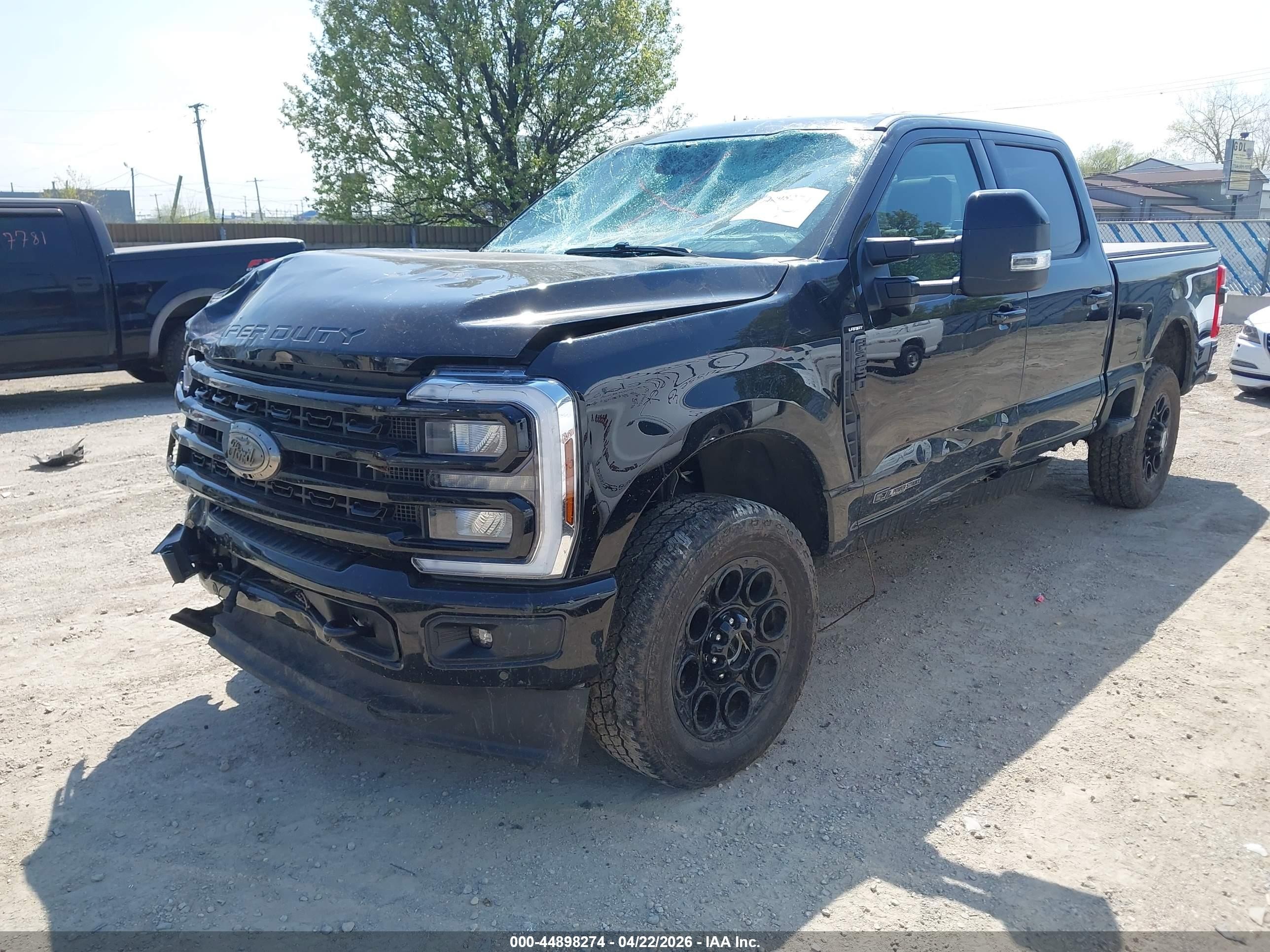 2024 Ford F250 VIN 1FT8W2BT8REF92025 IAAI salvage auction — Front End, Salvage (Illinois), sold $21,000 on 2026-05-26 (photo 2)