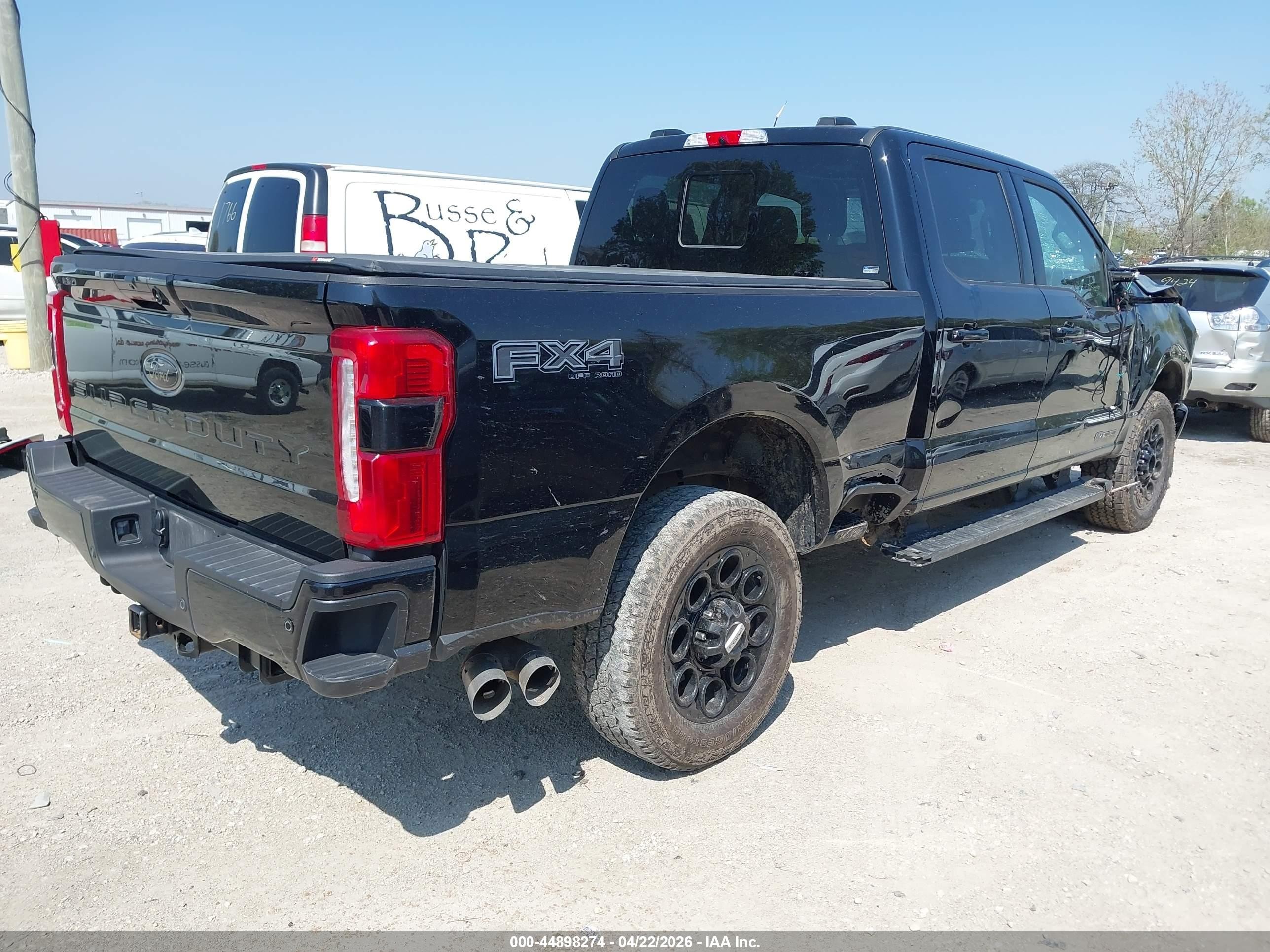 2024 Ford F250 VIN 1FT8W2BT8REF92025 IAAI salvage auction — Front End, Salvage (Illinois), sold $21,000 on 2026-05-26 (photo 4)