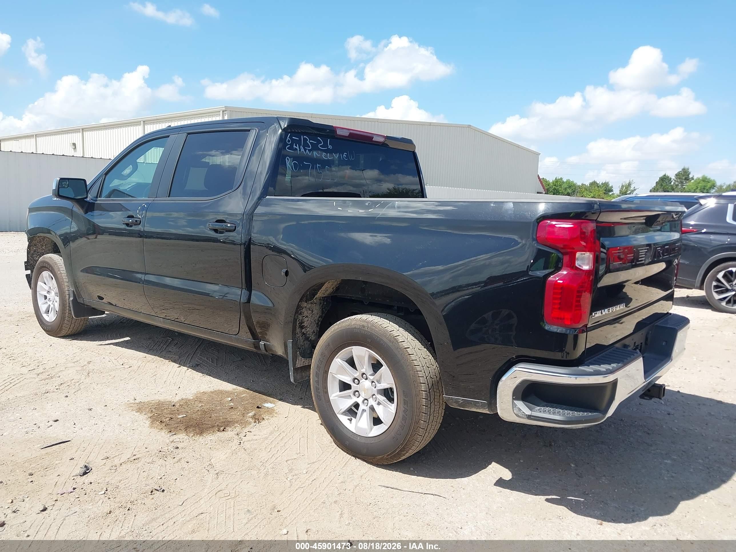 2026 Chevrolet Silverado VIN 1GCPACED6TZ182750 IAAI salvage auction — Unknown, Enterprise Vehicles Clear Only (Florida), sold $21,000 on 2026-08-20 (photo 3)