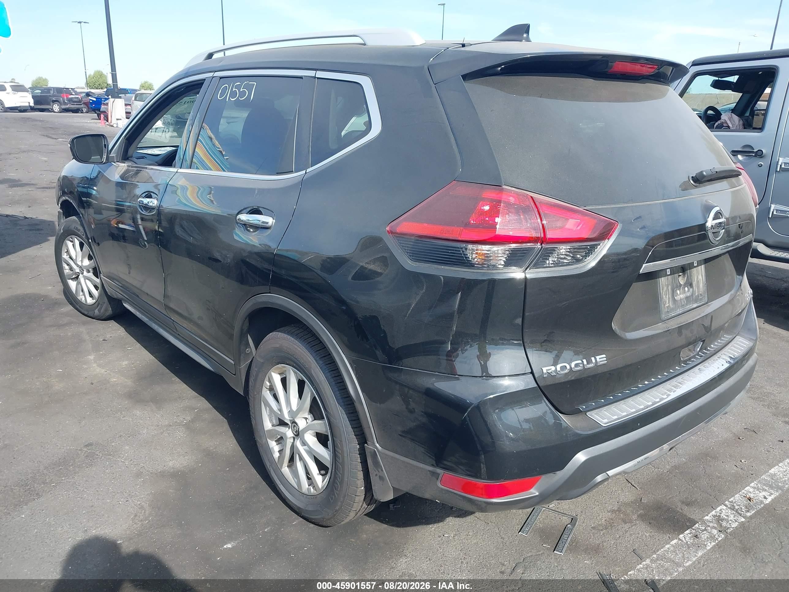 2018 Nissan Rogue VIN 5N1AT2MT9JC714376 IAAI salvage auction — Front End, Salvage Certificate (California), sold $2,100 on 2026-09-13 (photo 3)