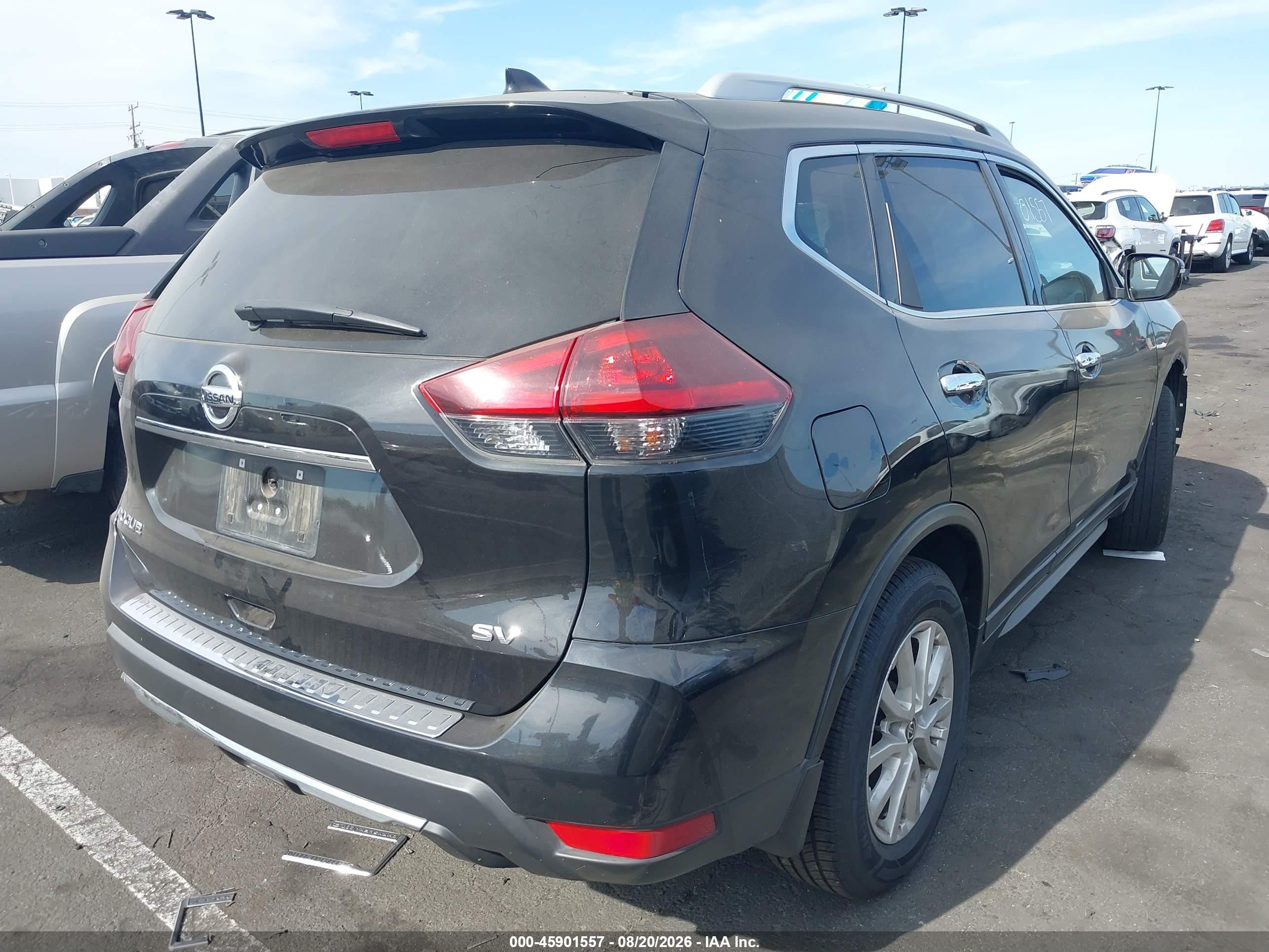 2018 Nissan Rogue VIN 5N1AT2MT9JC714376 IAAI salvage auction — Front End, Salvage Certificate (California), sold $2,100 on 2026-09-13 (photo 4)