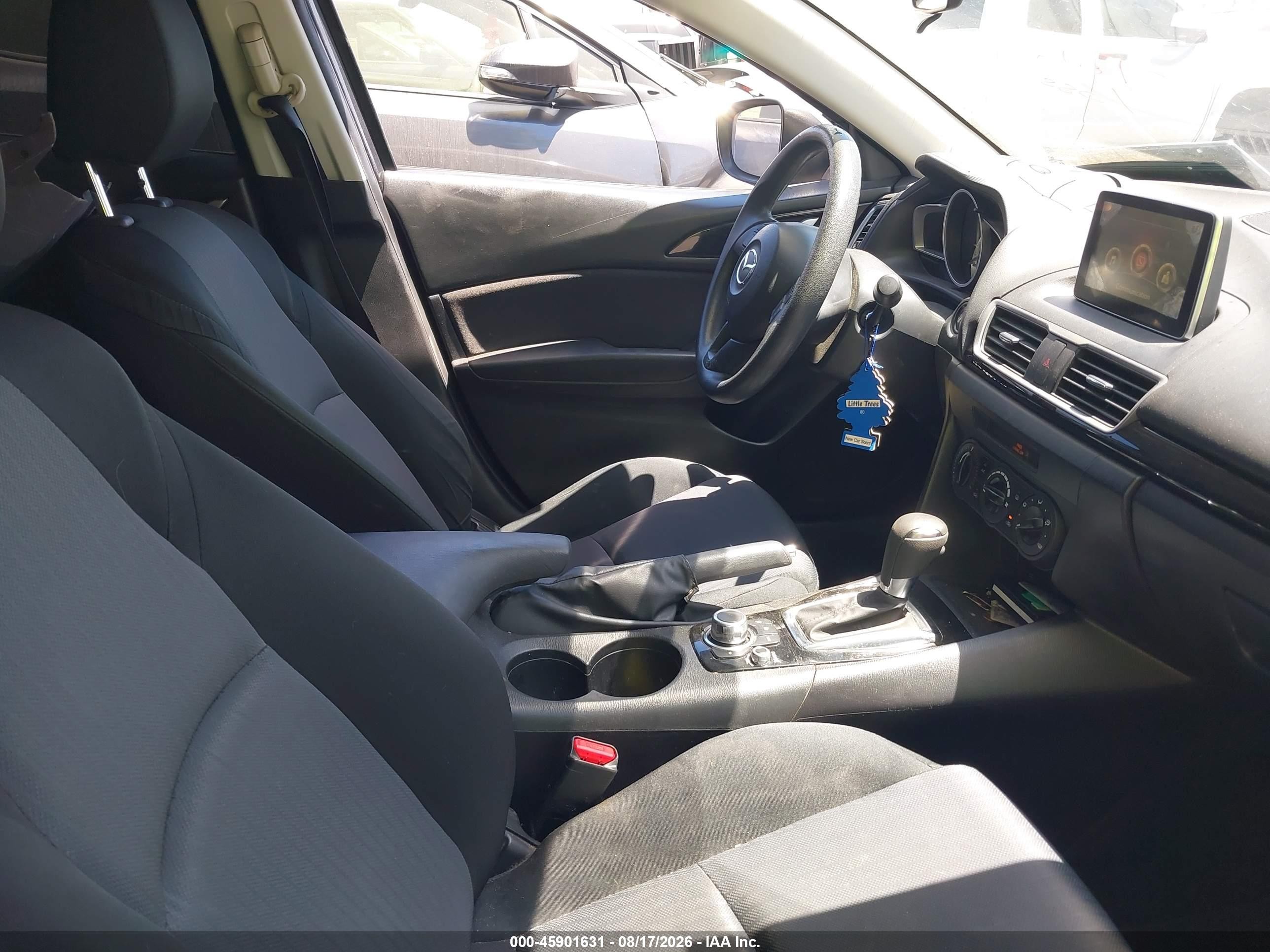 2016 Mazda 3 VIN 3MZBM1T75GM329843 IAAI salvage auction — Rear End, Salvage Certificate (California), sold $1,900 on 2026-09-11 (photo 5)