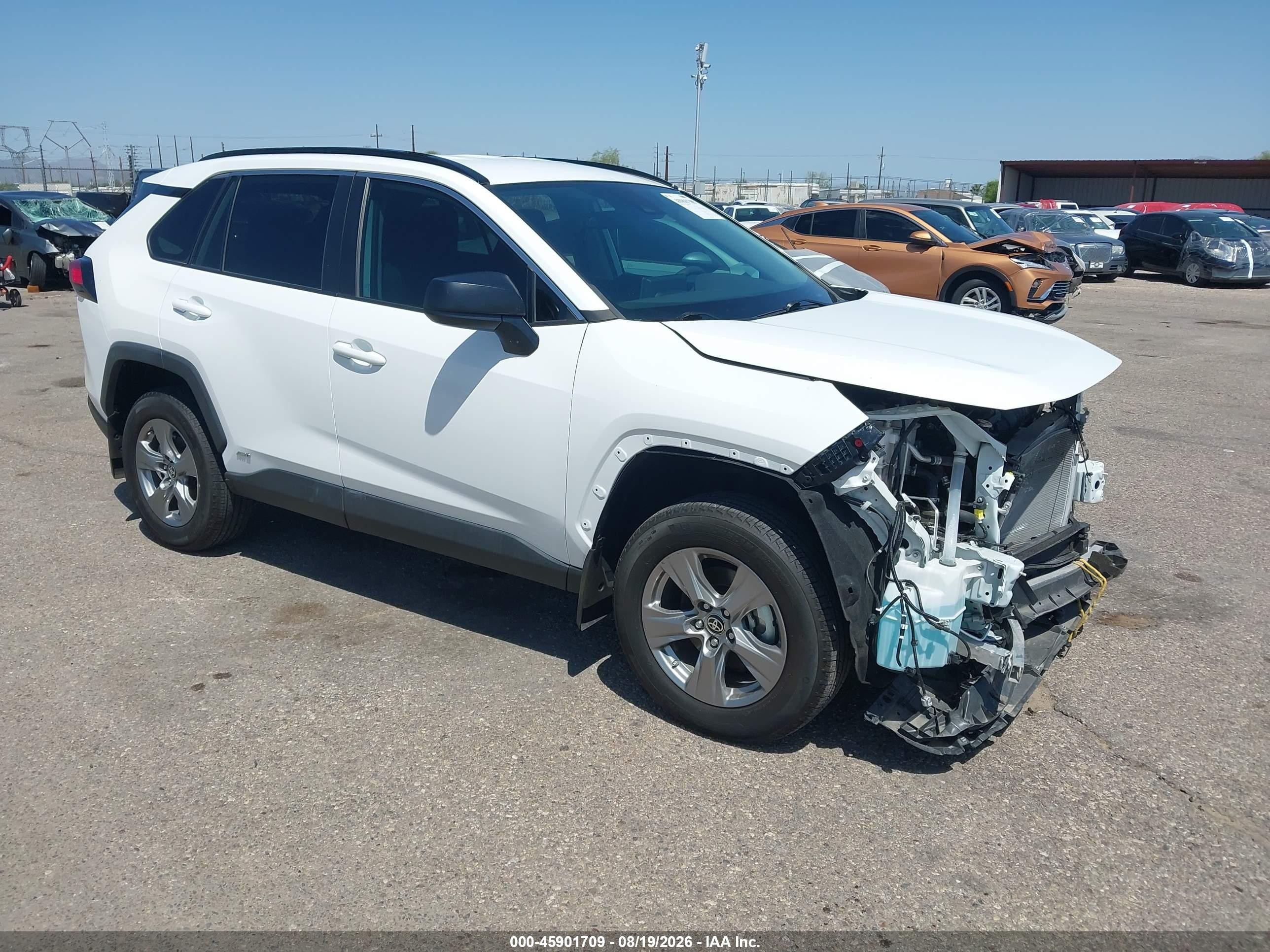 2024 Toyota RAV4 Hybrid VIN 4T3LWRFV6RU141697 — IAAI salvage auction photo