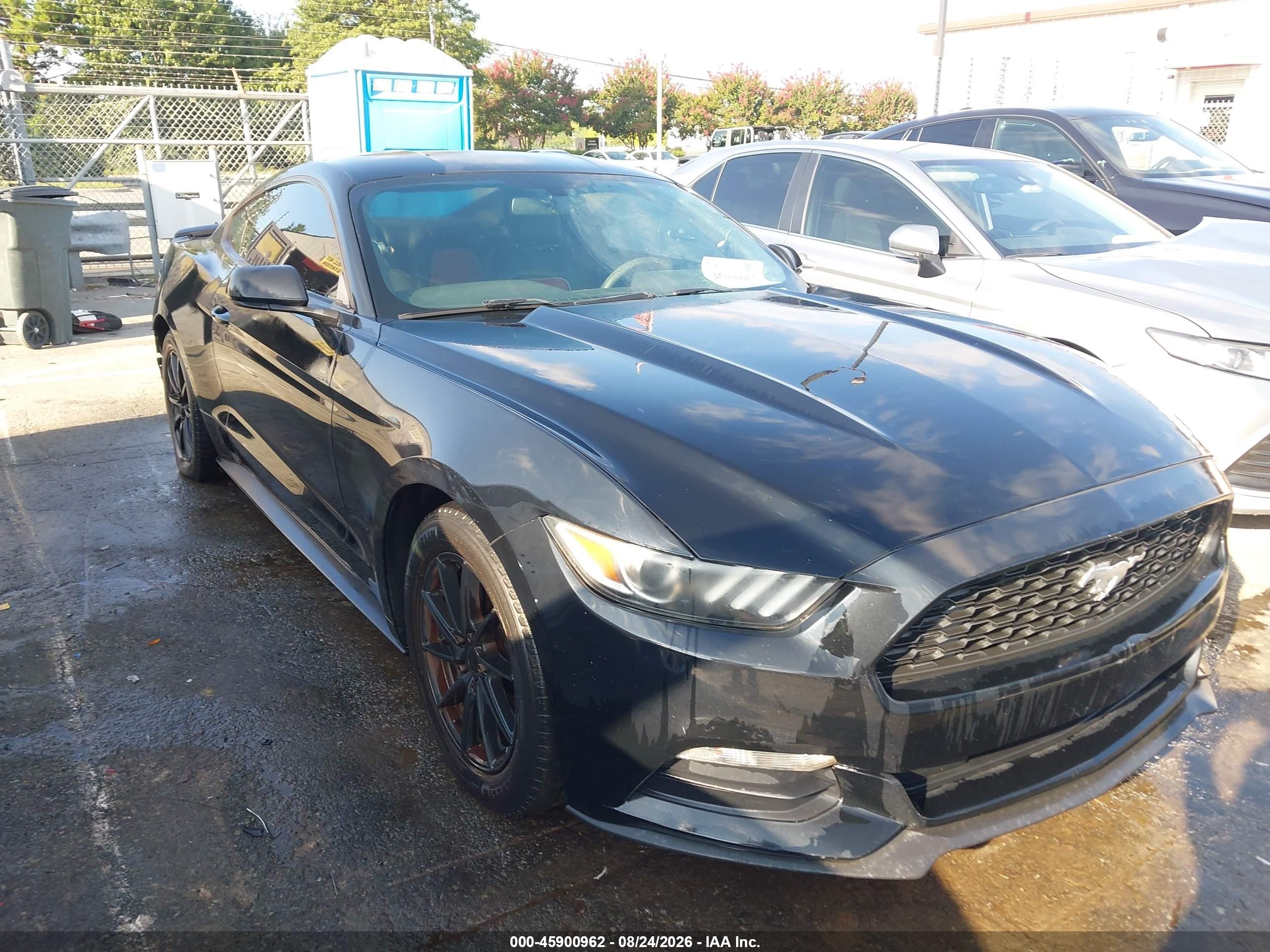 2016 Ford Mustang VIN 1FA6P8AM6G5215018 IAAI salvage auction — Rear End, Salvage (North Carolina), sold $5,450 on 2026-10-05 (photo 1)