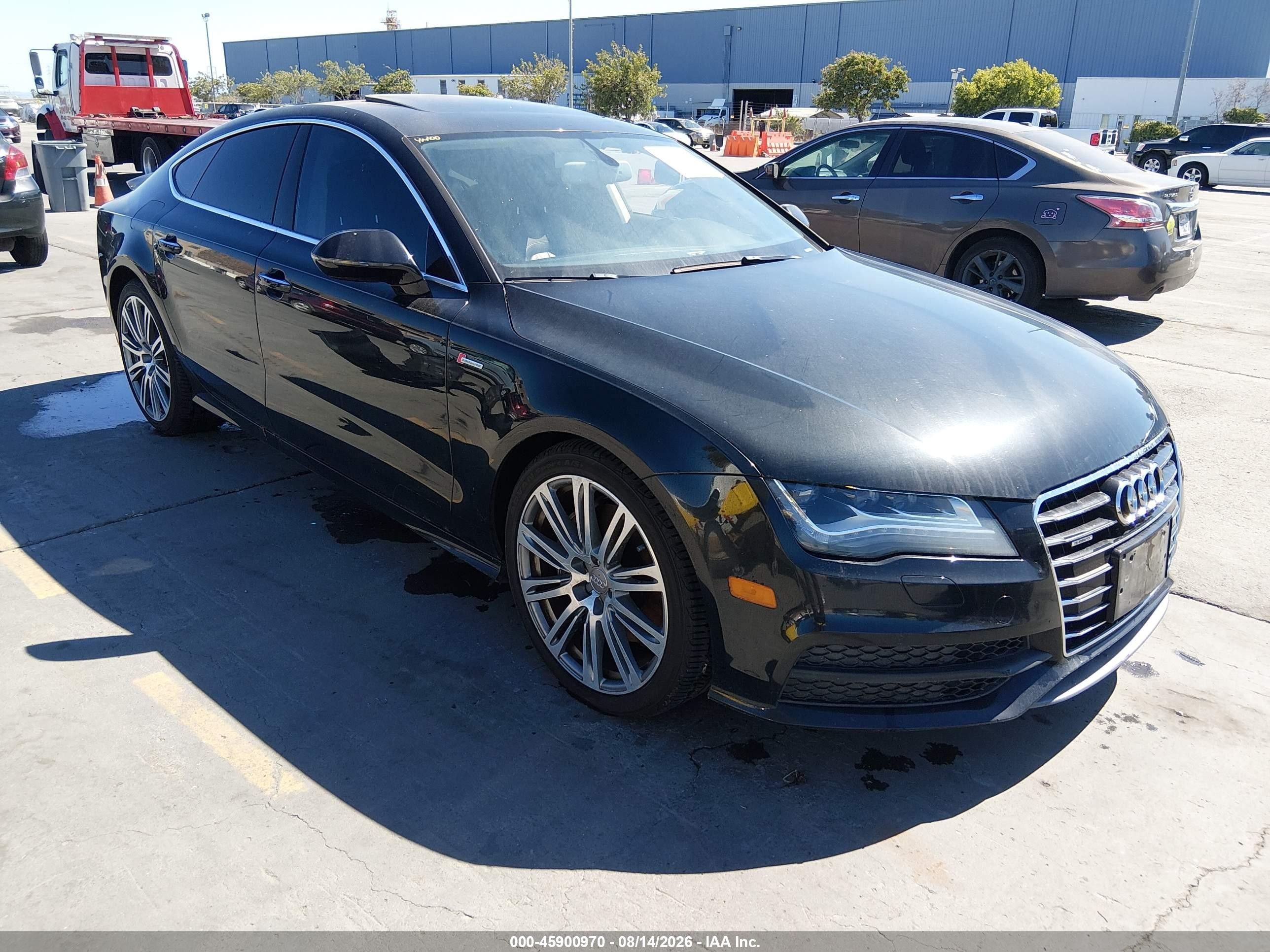 2012 Audi A7 VIN WAU2GBFC5CN163071 IAAI salvage auction — Normal Wear, Clear - Dealer Only (California), sold $2,525 on 2026-09-11 (photo 1)
