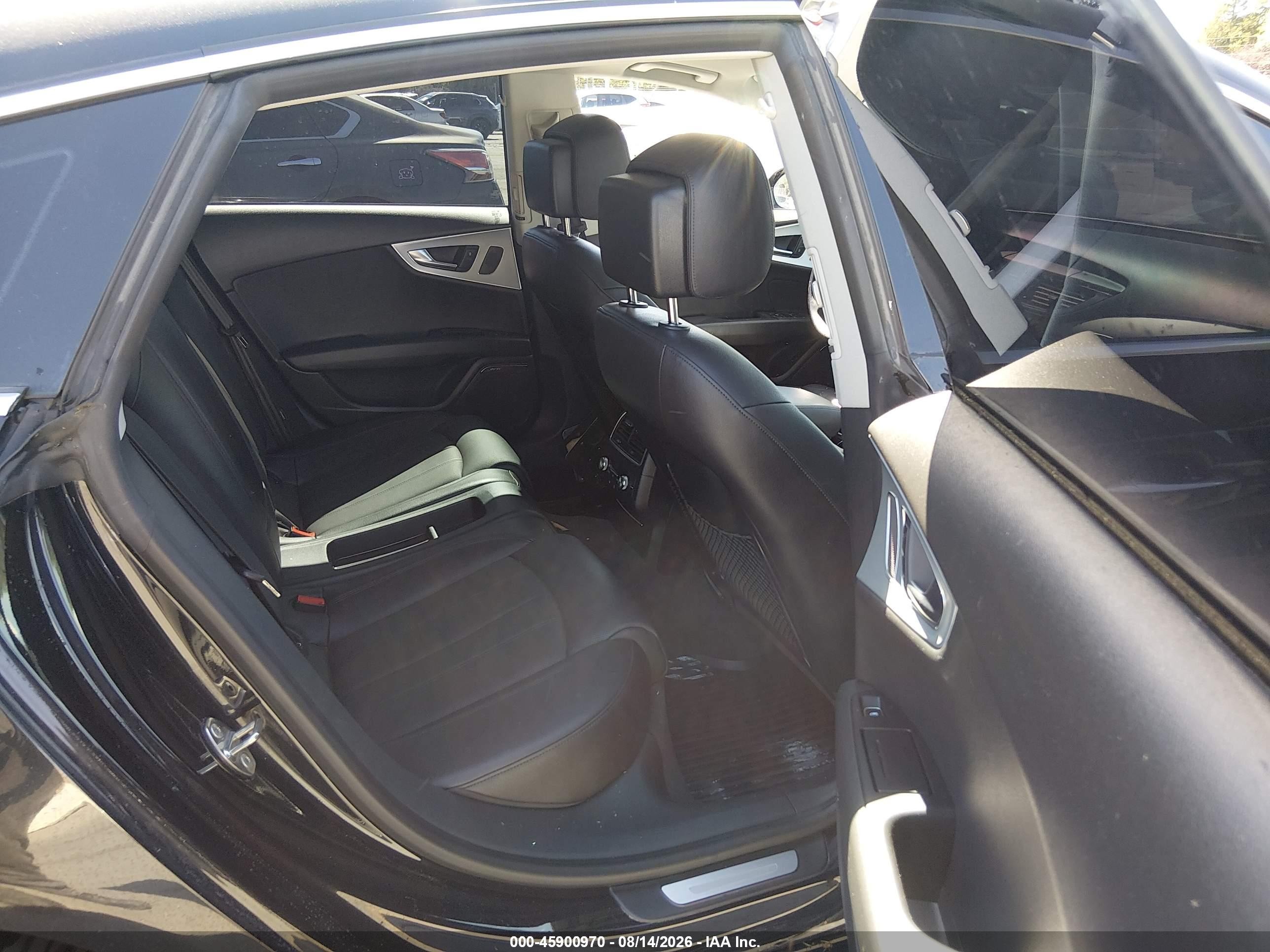 2012 Audi A7 VIN WAU2GBFC5CN163071 IAAI salvage auction — Normal Wear, Clear - Dealer Only (California), sold $2,525 on 2026-09-11 (photo 8)