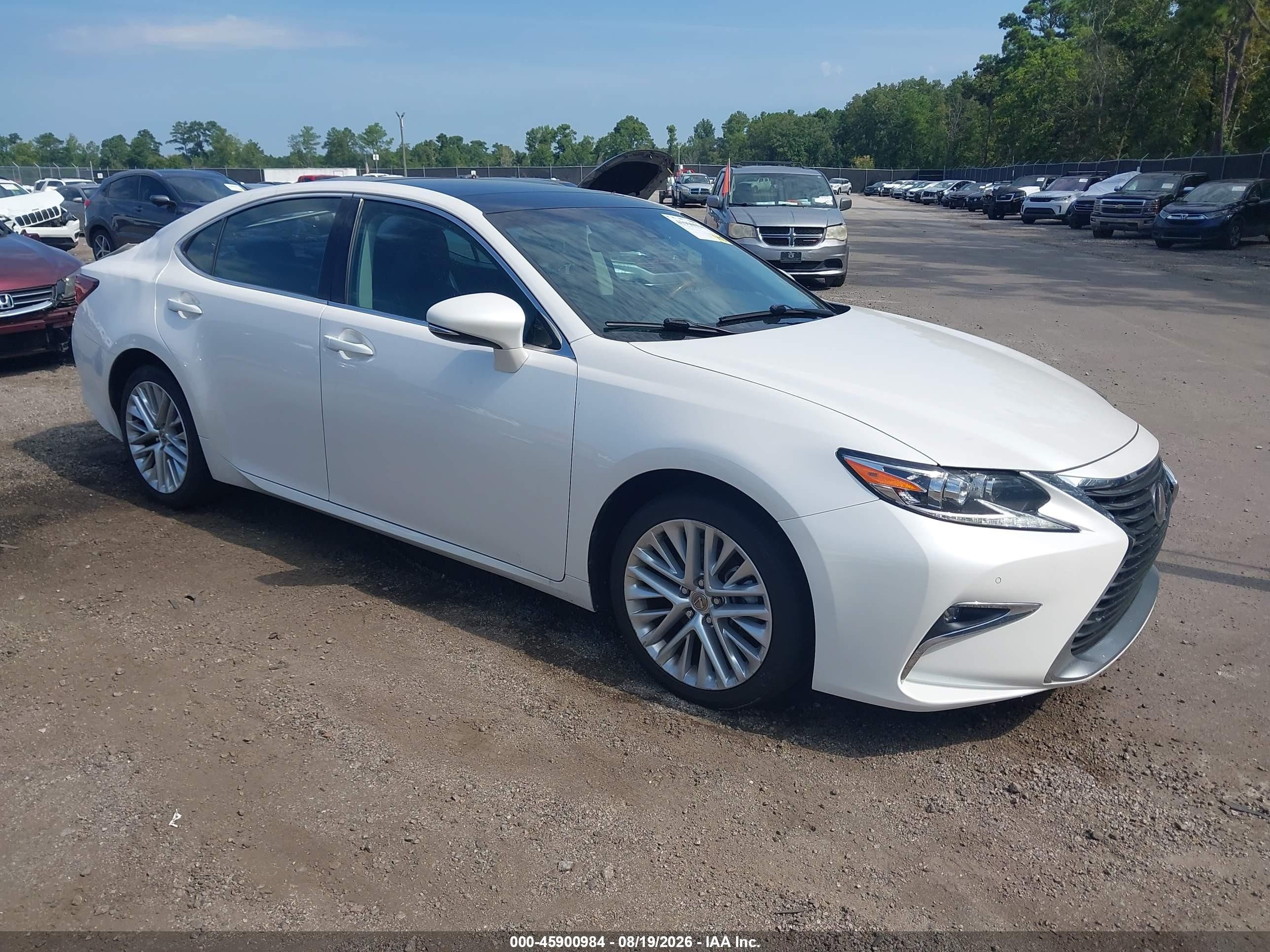 2018 Lexus ES 350 VIN 58ABK1GG2JU099558 — IAAI salvage auction photo