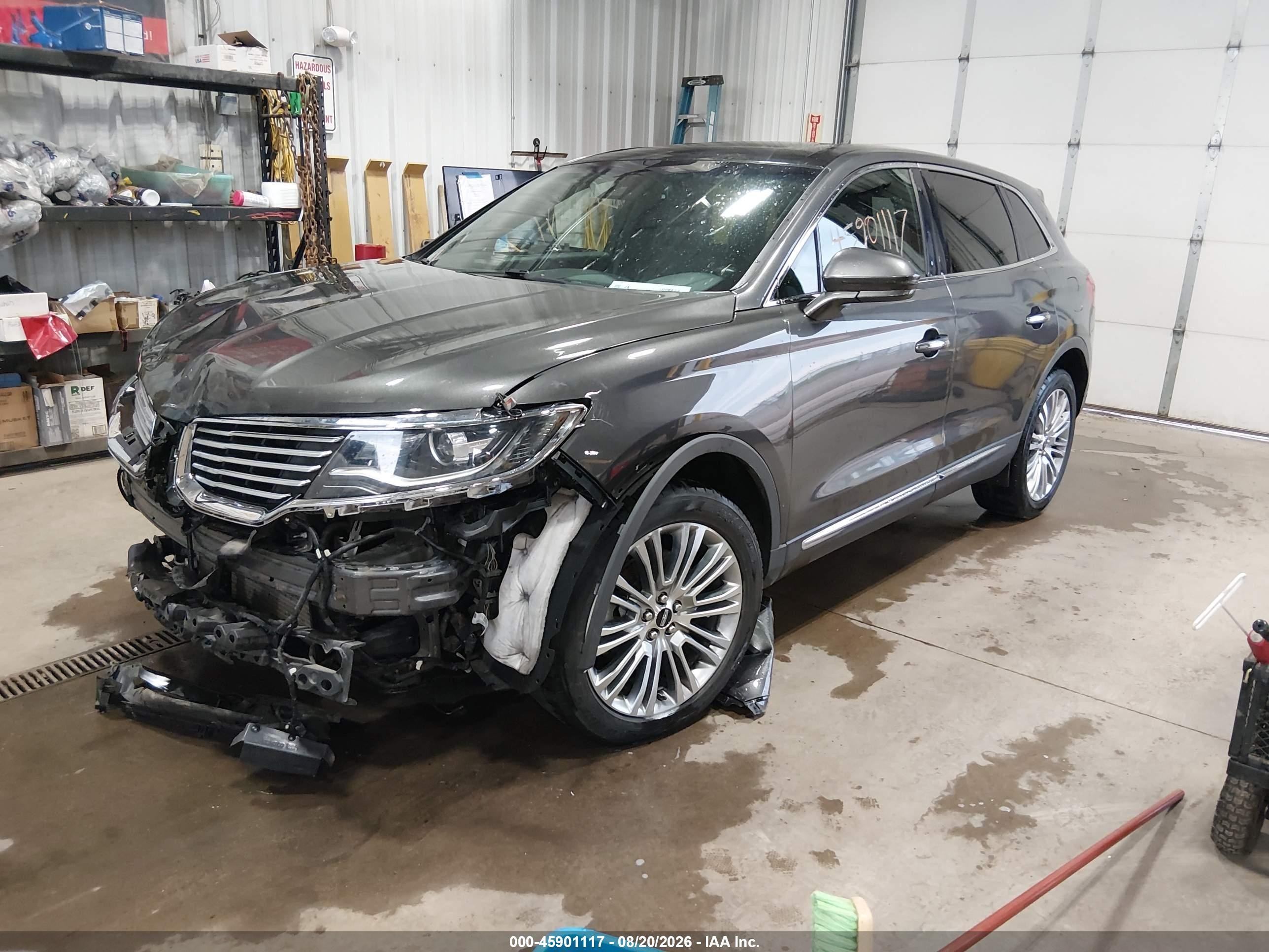 2018 Lincoln MKX VIN 2LMPJ8LR5JBL42337 IAAI salvage auction — Front End, Salvage (North Dakota), sold $2,950 on 2026-09-18 (photo 2)