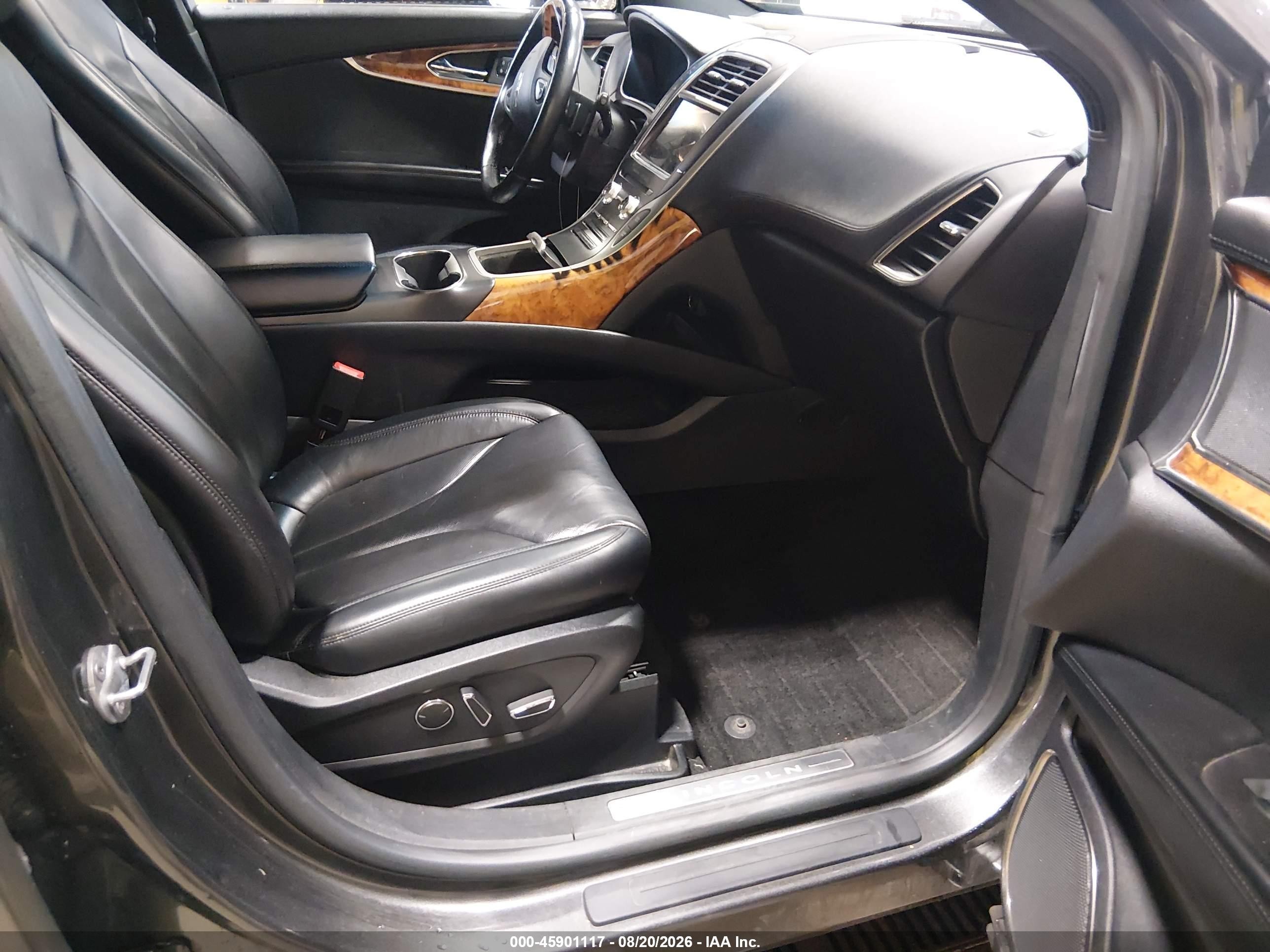 2018 Lincoln MKX VIN 2LMPJ8LR5JBL42337 IAAI salvage auction — Front End, Salvage (North Dakota), sold $2,950 on 2026-09-18 (photo 5)