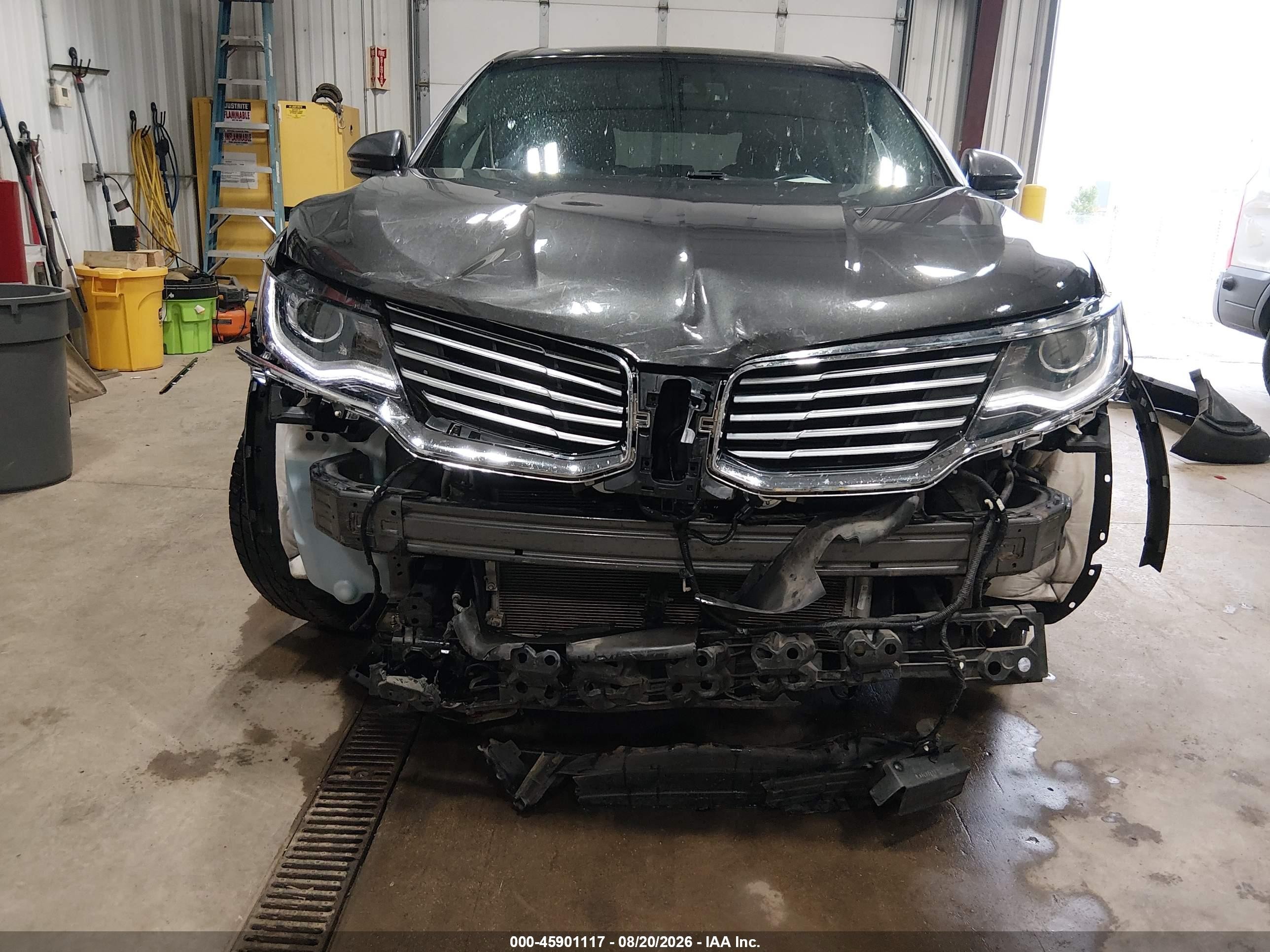 2018 Lincoln MKX VIN 2LMPJ8LR5JBL42337 IAAI salvage auction — Front End, Salvage (North Dakota), sold $2,950 on 2026-09-18 (photo 6)