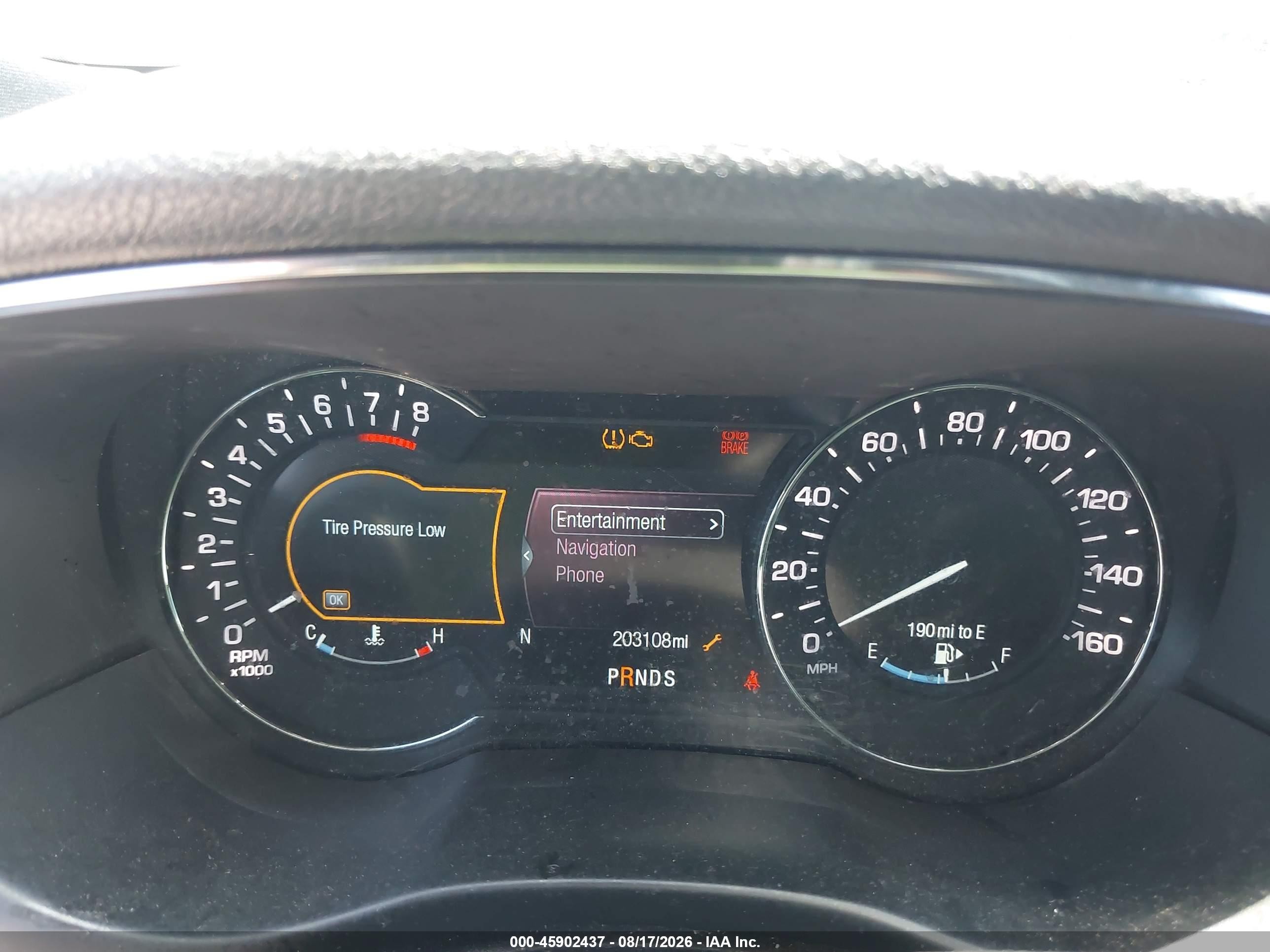 2016 Lincoln Mkc VIN 5LMTJ3DH5GUJ00098 IAAI salvage auction — Normal Wear, Clear (North Dakota), sold $950 on 2026-08-20 (photo 7)
