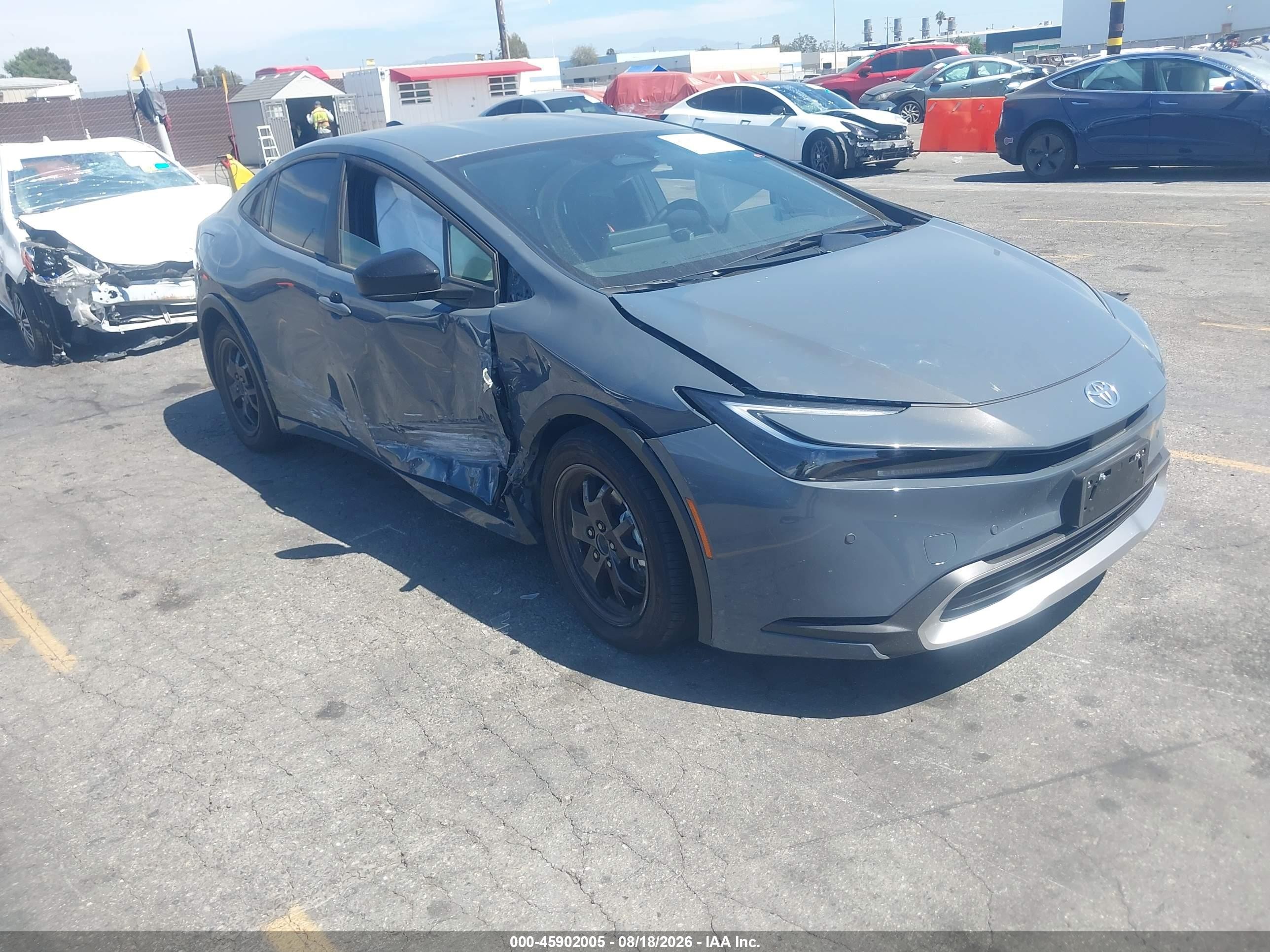 2026 Toyota Prius Plug-In VIN JTDACACU2T3067007 — IAAI salvage auction photo