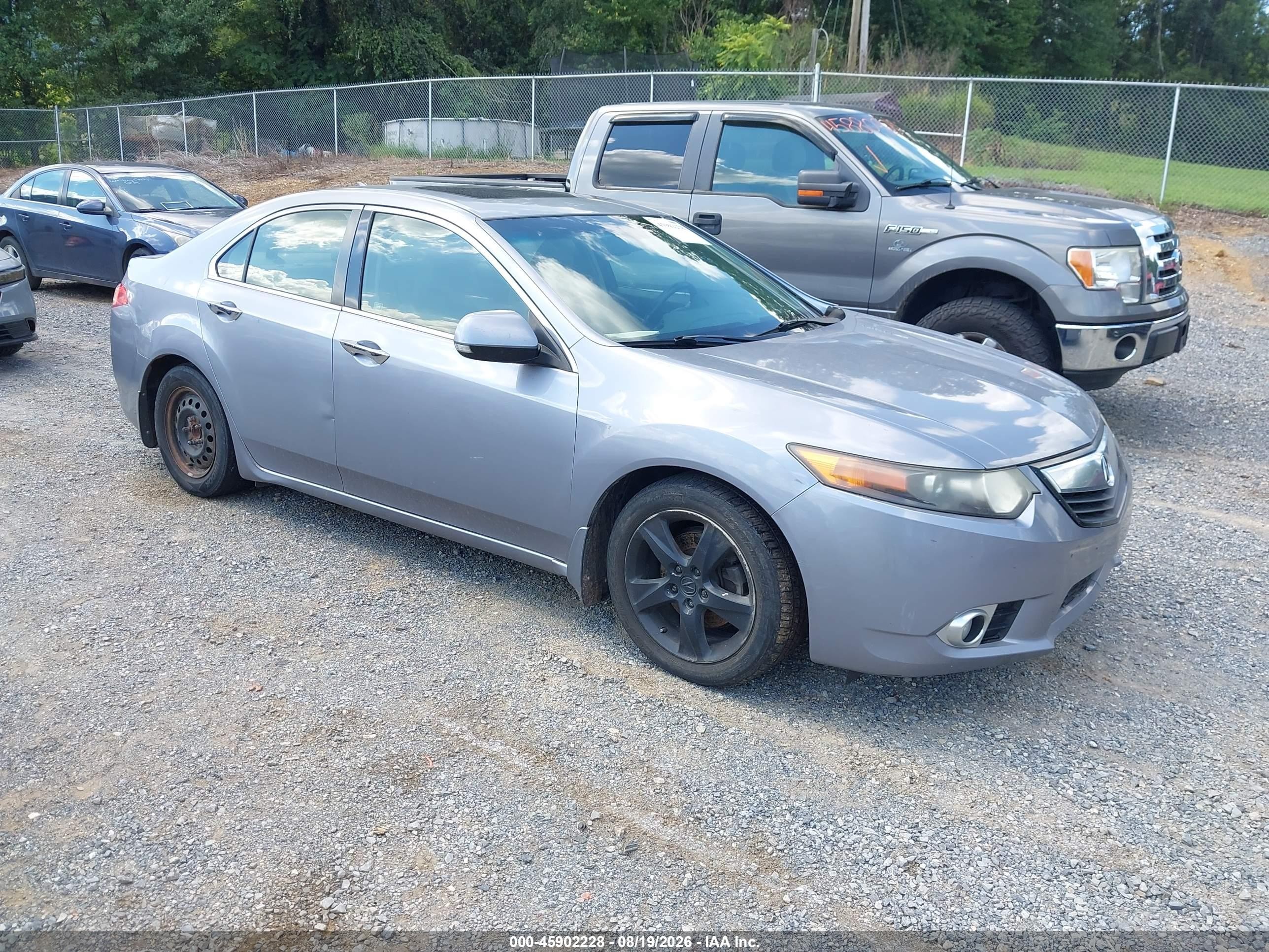 2012 Acura Tsx VIN JH4CU2F48CC014771 IAAI salvage auction — Normal Wear, Clear (Virginia), sold $1,350 on 2026-09-10 (photo 1)