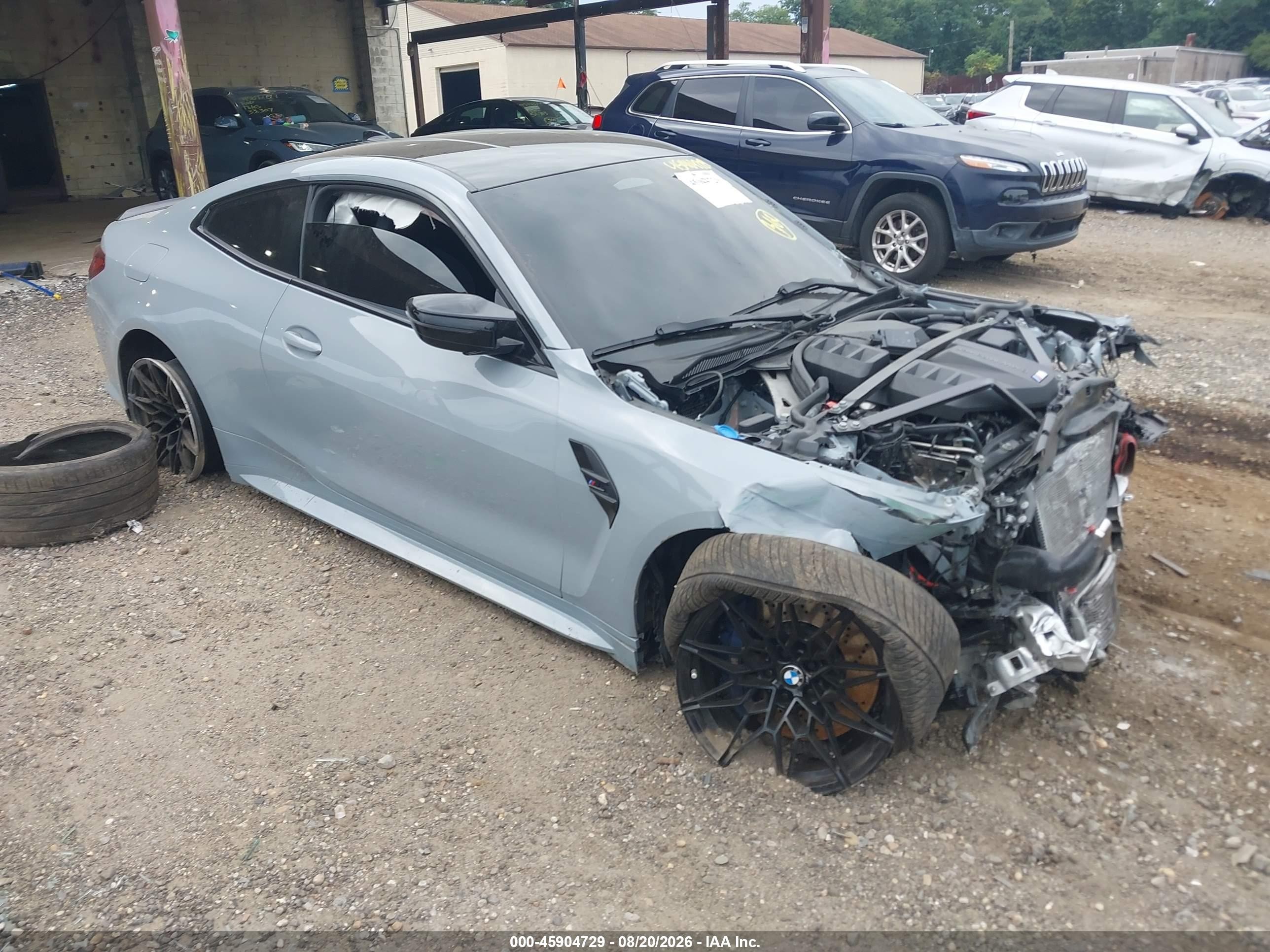 2023 BMW M4 VIN WBS43AZ07PCL21262 — IAAI salvage auction photo