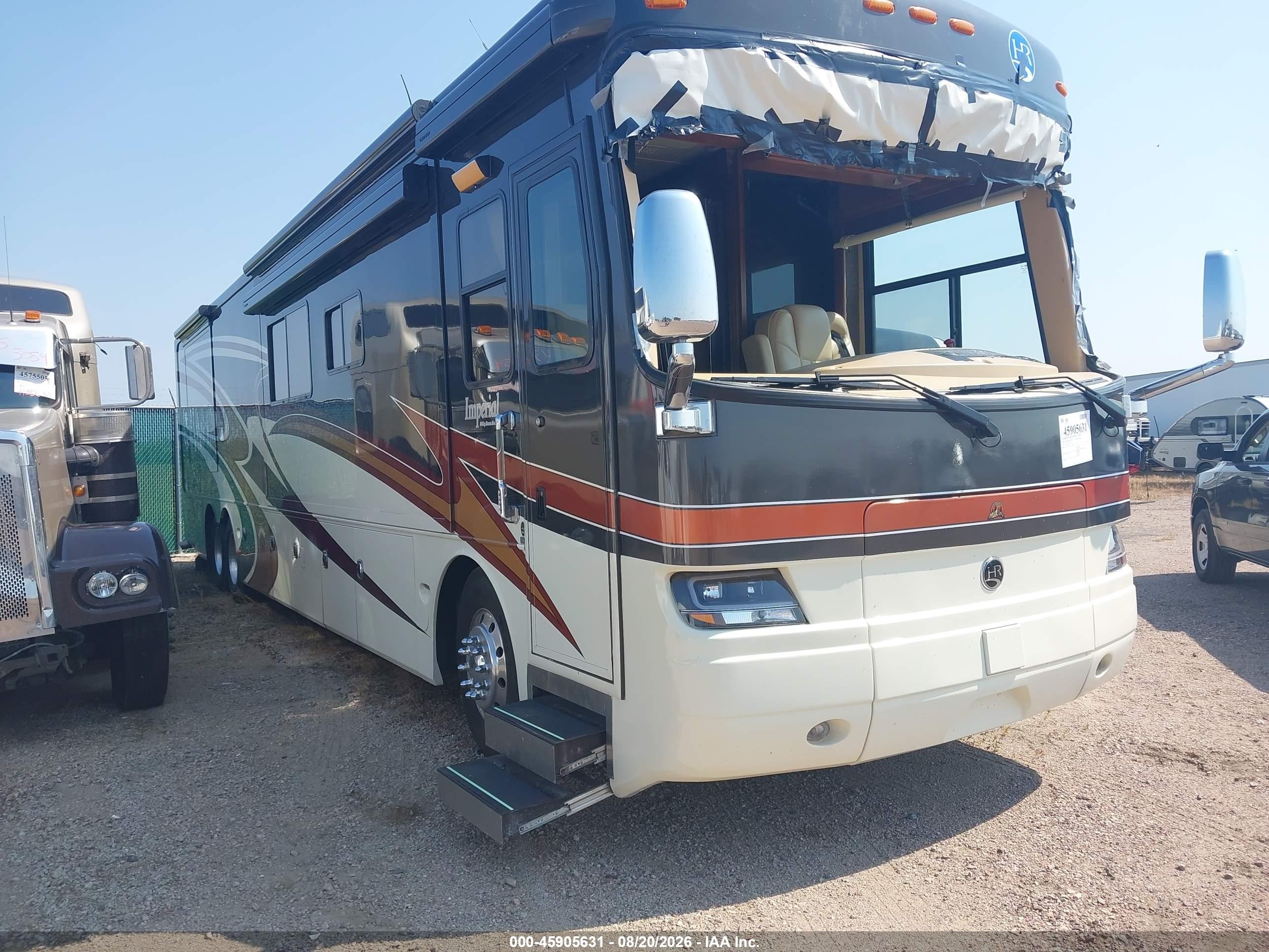 2008 Roadmaster Rail Monocoque VIN 1RF14571681047617 — IAAI salvage auction photo