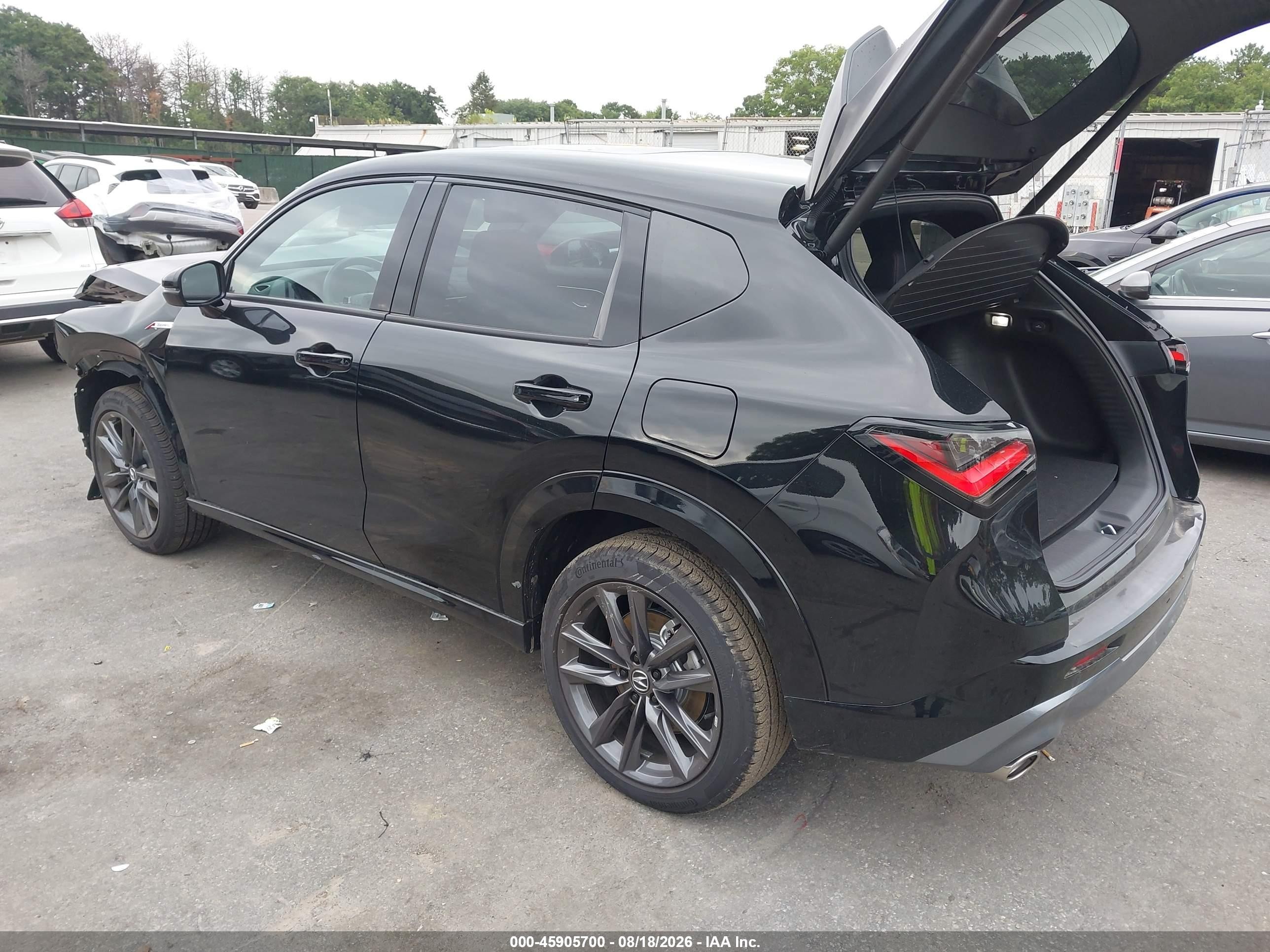 2026 Acura ADX VIN 3HDSA2H55TM703580 IAAI salvage auction — Front End, Wait Title, sold $12,000 on 2026-09-20 (photo 3)