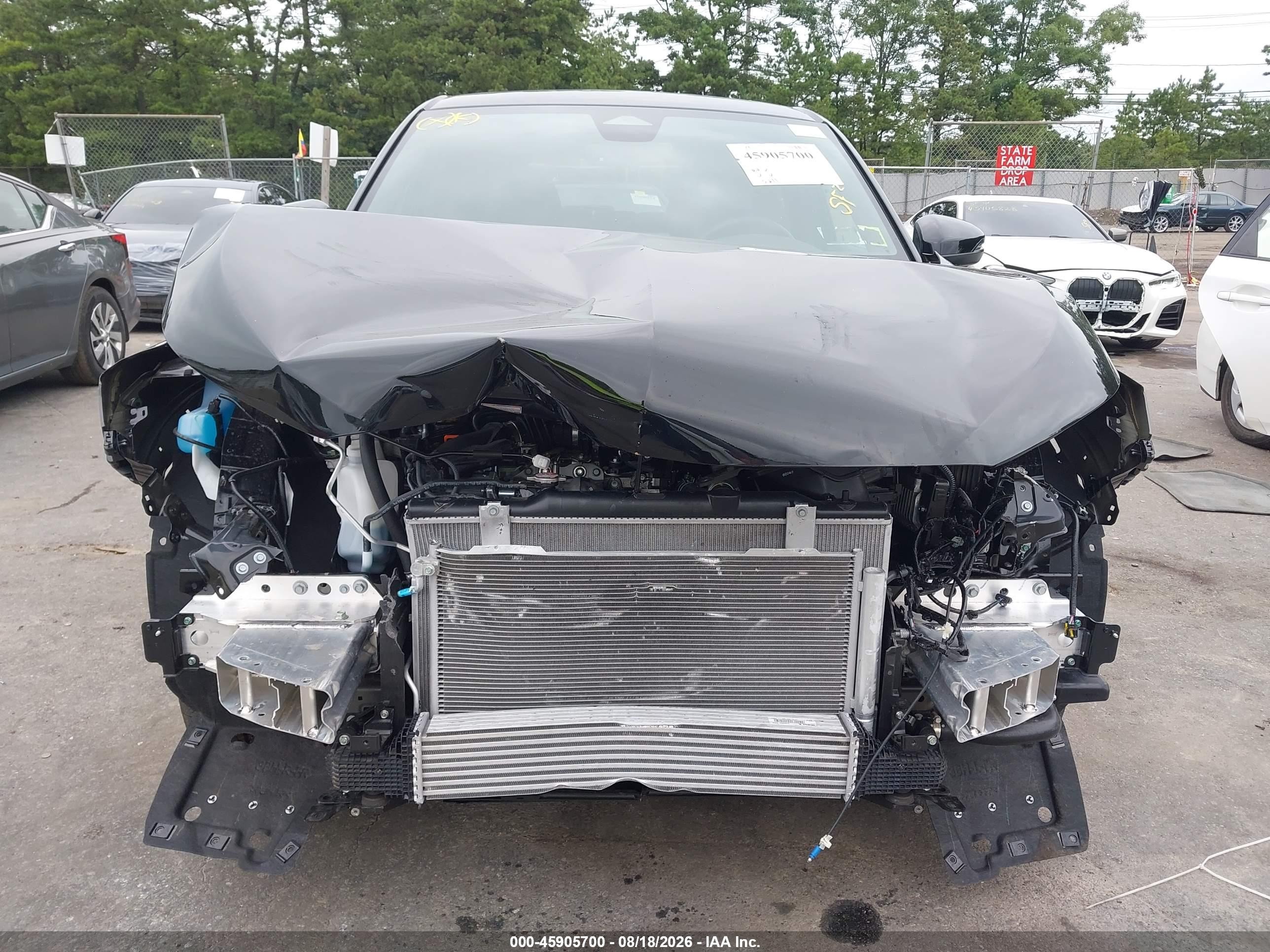 2026 Acura ADX VIN 3HDSA2H55TM703580 IAAI salvage auction — Front End, Wait Title, sold $12,000 on 2026-09-20 (photo 6)