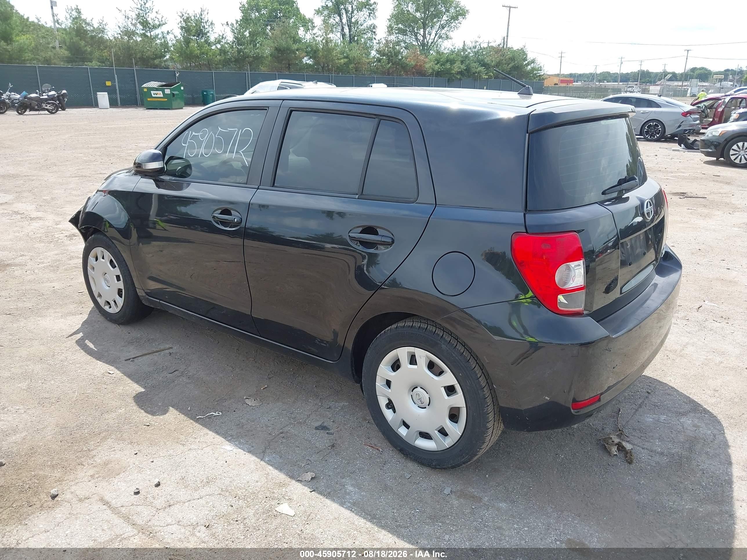 2010 Scion Xd VIN JTKKU4B49A1004413 IAAI salvage auction — Front End, Clear (Indiana), sold $775 on 2026-09-19 (photo 3)