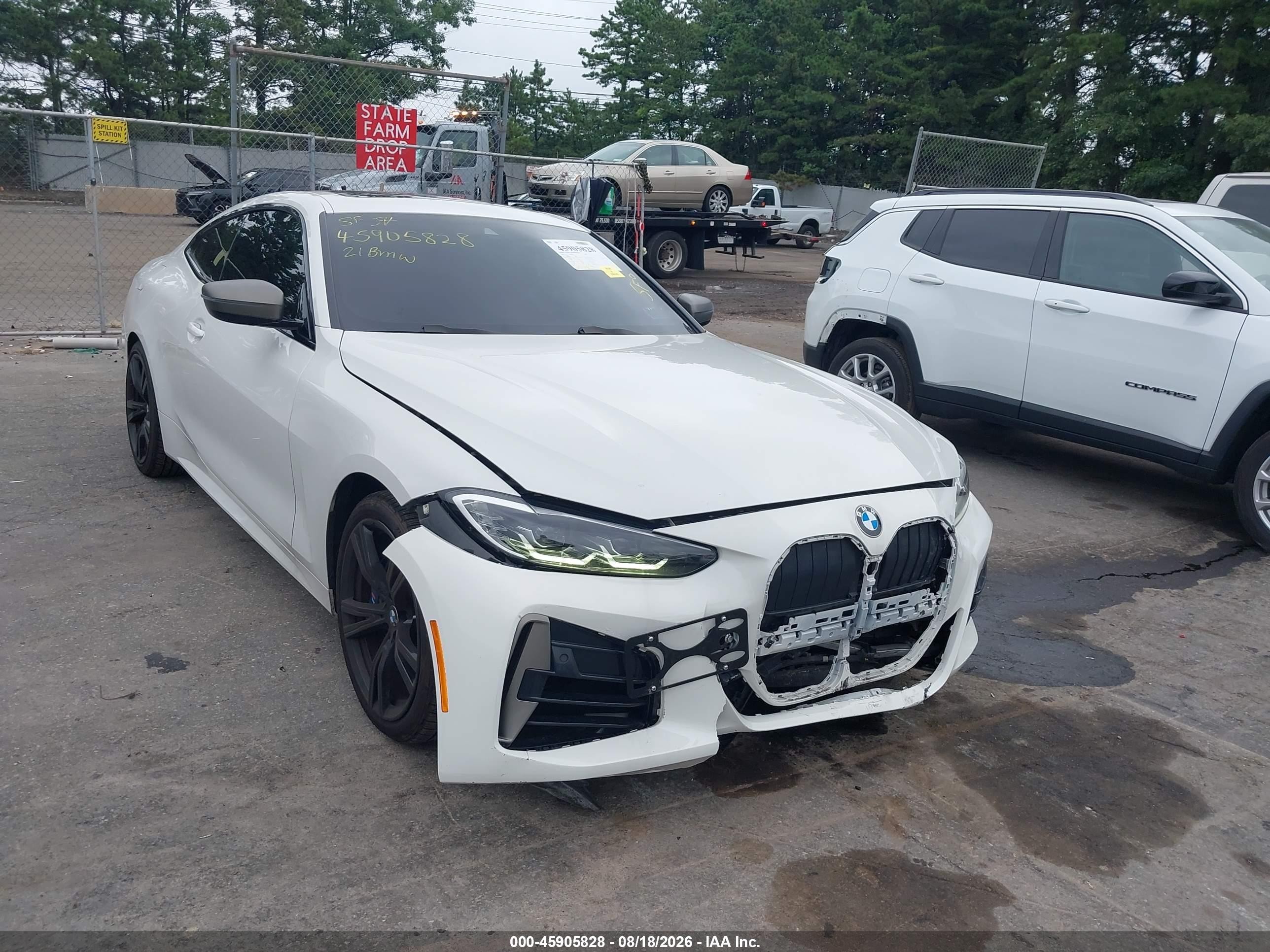 2021 BMW 4er VIN WBA13AR03MCF67070 IAAI salvage auction — Front End, Mv-907A (New York), sold $20,550 on 2026-09-02 (photo 6)
