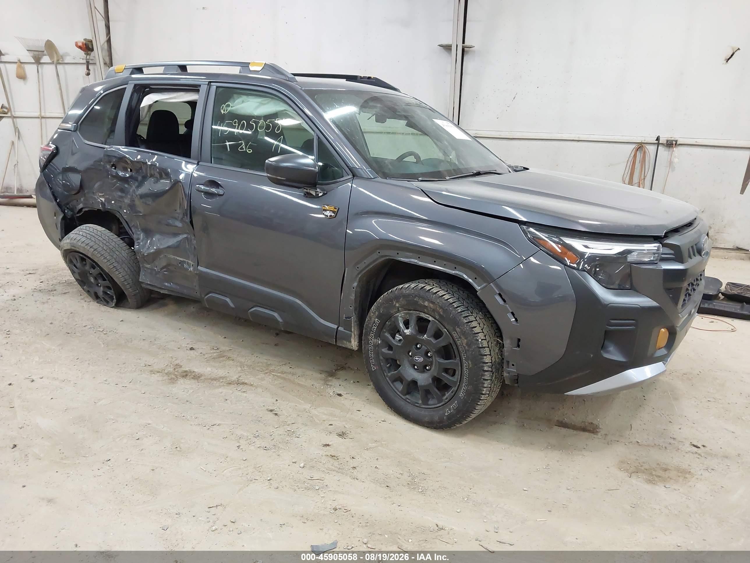 2026 Subaru Forester VIN 4S4SLDL61T3040254 — IAAI salvage auction photo