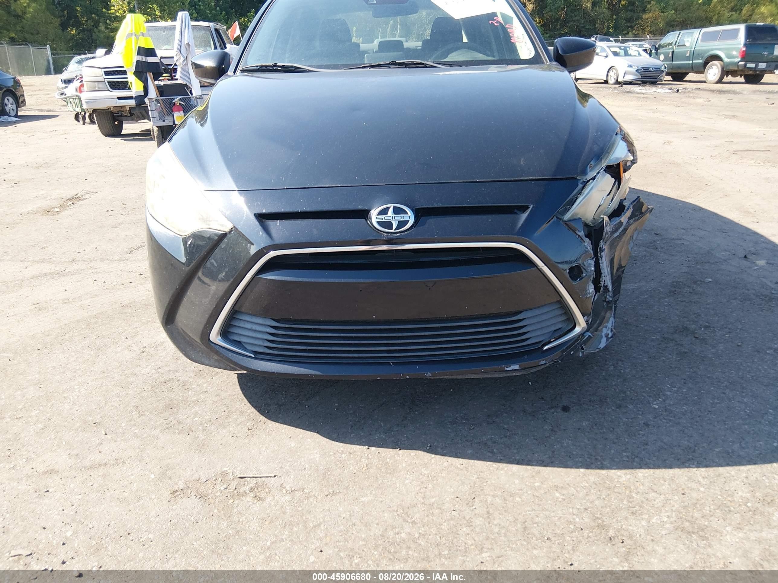 2016 Scion iA VIN 3MYDLBZV6GY146603 IAAI salvage auction — Front End, Salvage (Mississippi), sold $1,500 on 2026-09-25 (photo 6)