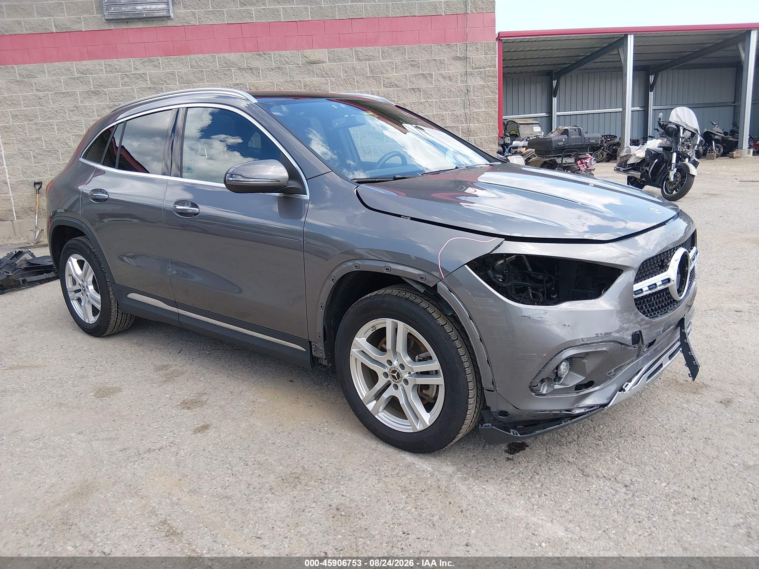 2021 Mercedes-Benz GLA-Class VIN W1N4N4HB0MJ189970 — IAAI salvage auction photo