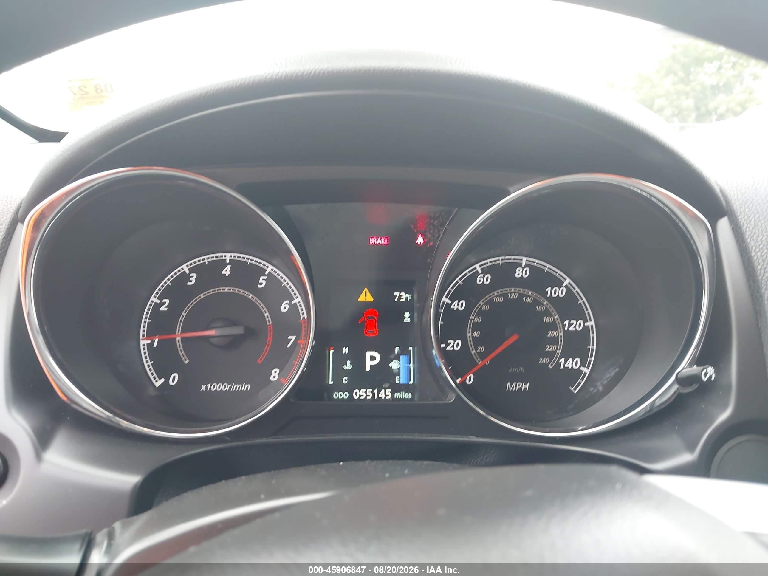 2018 Mitsubishi Outlander VIN JA4AR3AU5JU013165 IAAI salvage auction — Front End, Wait Title, sold $3,400 on 2026-09-20 (photo 7)