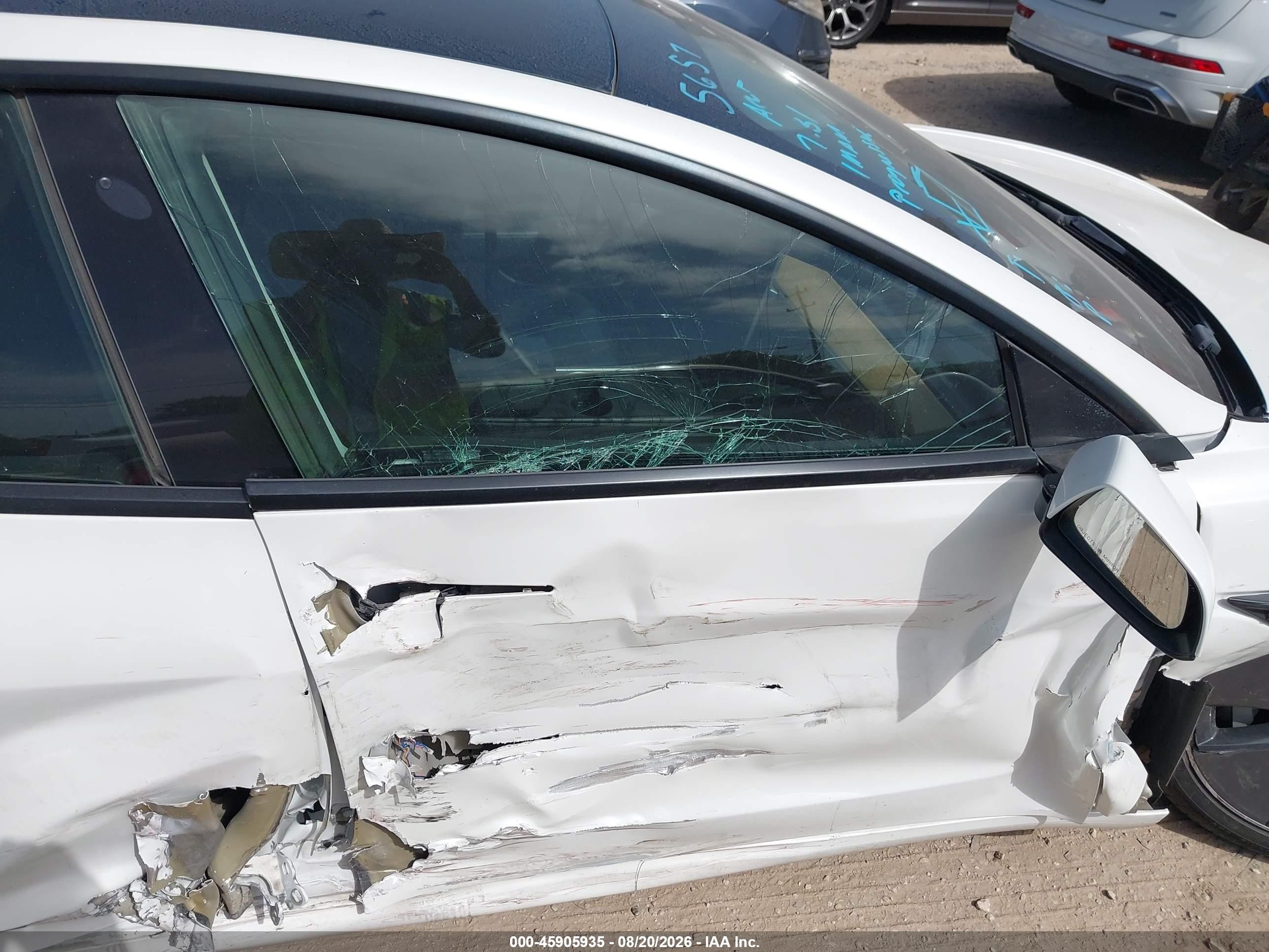 2021 Tesla Model 3 VIN 5YJ3E1EA1MF866626 IAAI salvage auction — Frame Damage, Original (Texas), sold $4,450 on 2026-09-25 (photo 5)