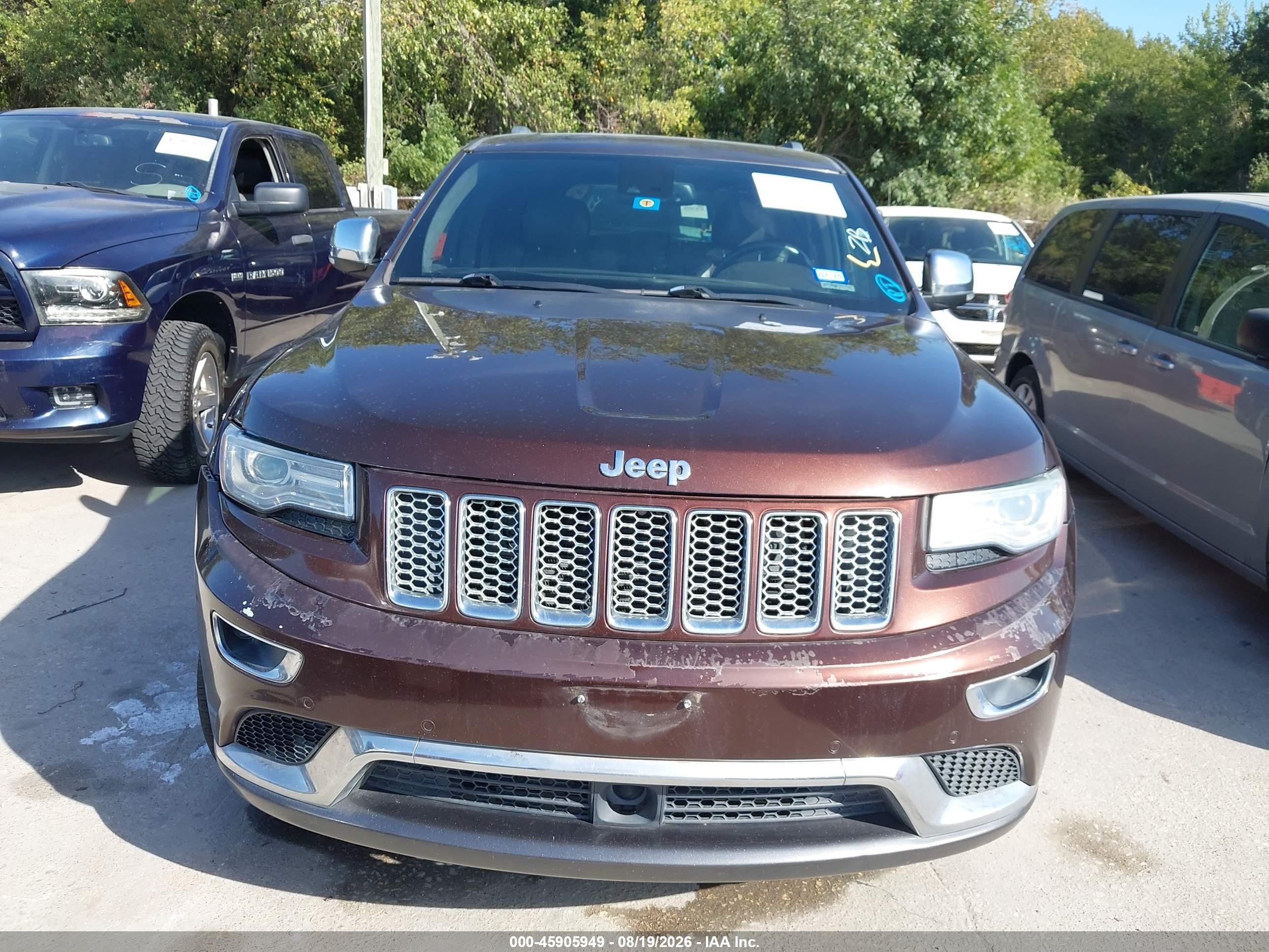 2014 Jeep Grand cherokee VIN 1C4RJFJMXEC109094 IAAI salvage auction — Normal Wear, Original (Texas), sold $2,875 on 2026-09-12 (photo 6)