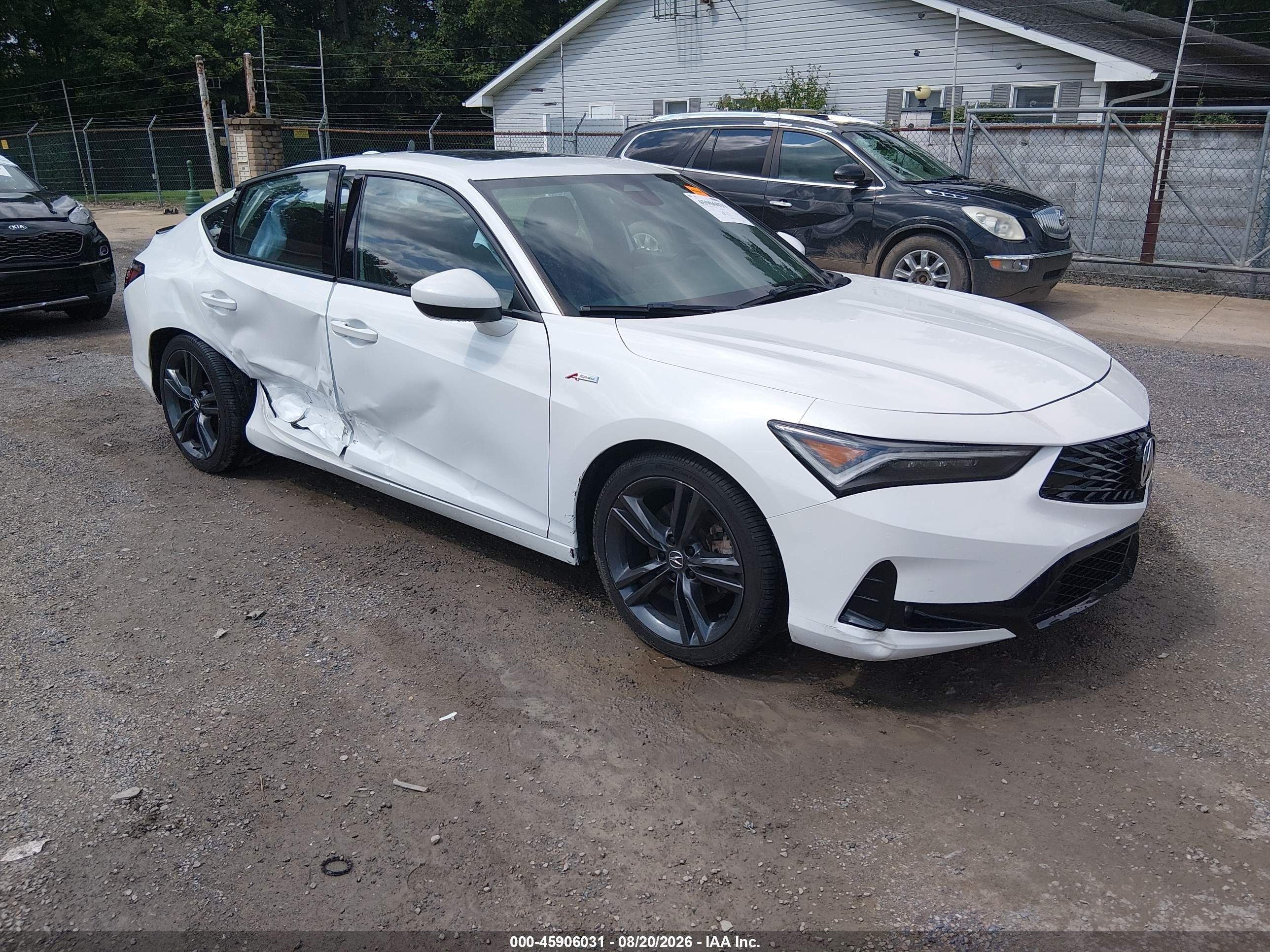 2023 Acura Integra VIN 19UDE4H32PA021785 — IAAI salvage auction photo