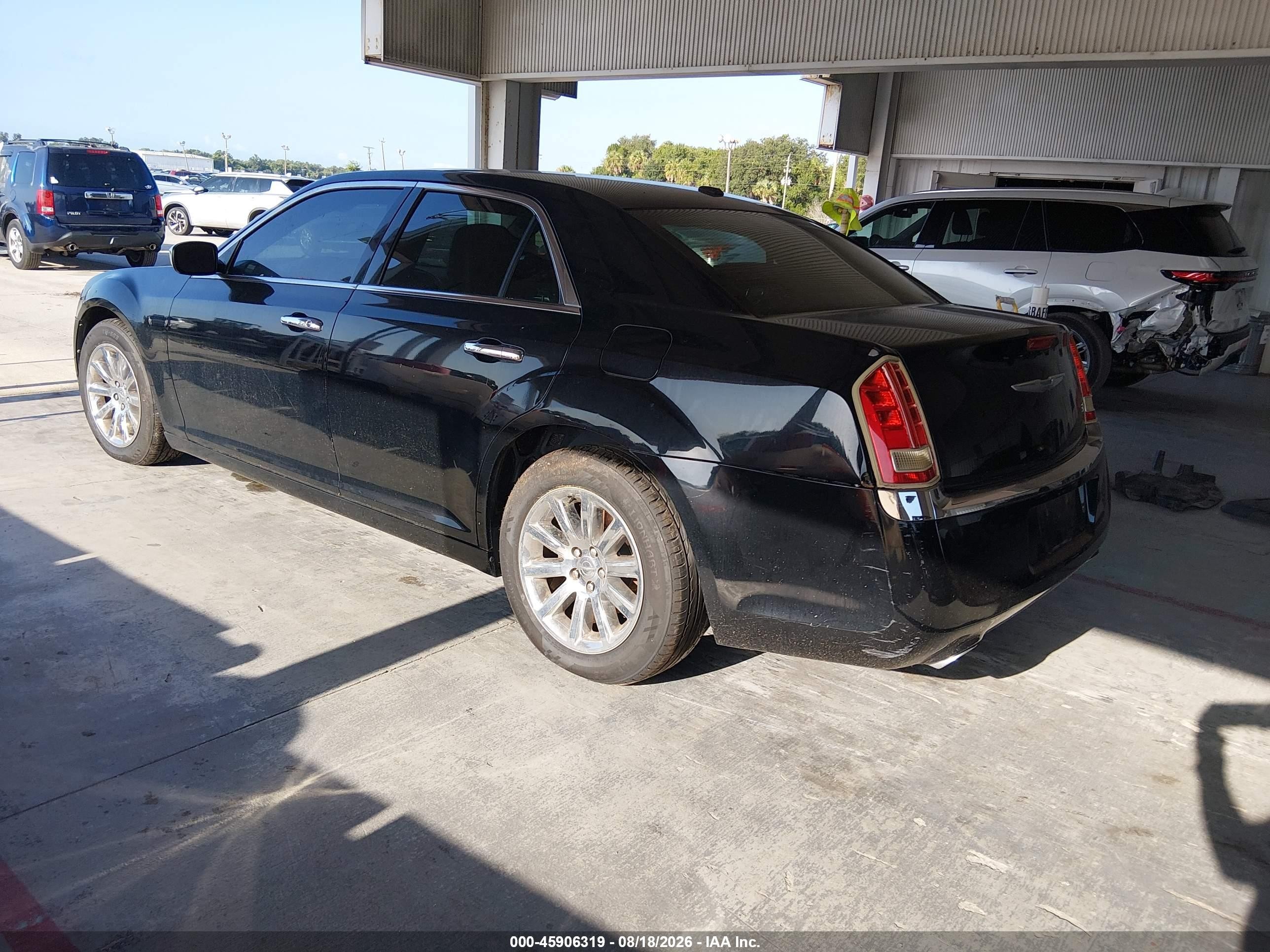 2012 Chrysler 300 VIN 2C3CCACG6CH308748 IAAI salvage auction — Normal Wear, Clear (Florida), sold $450 on 2026-09-02 (photo 3)