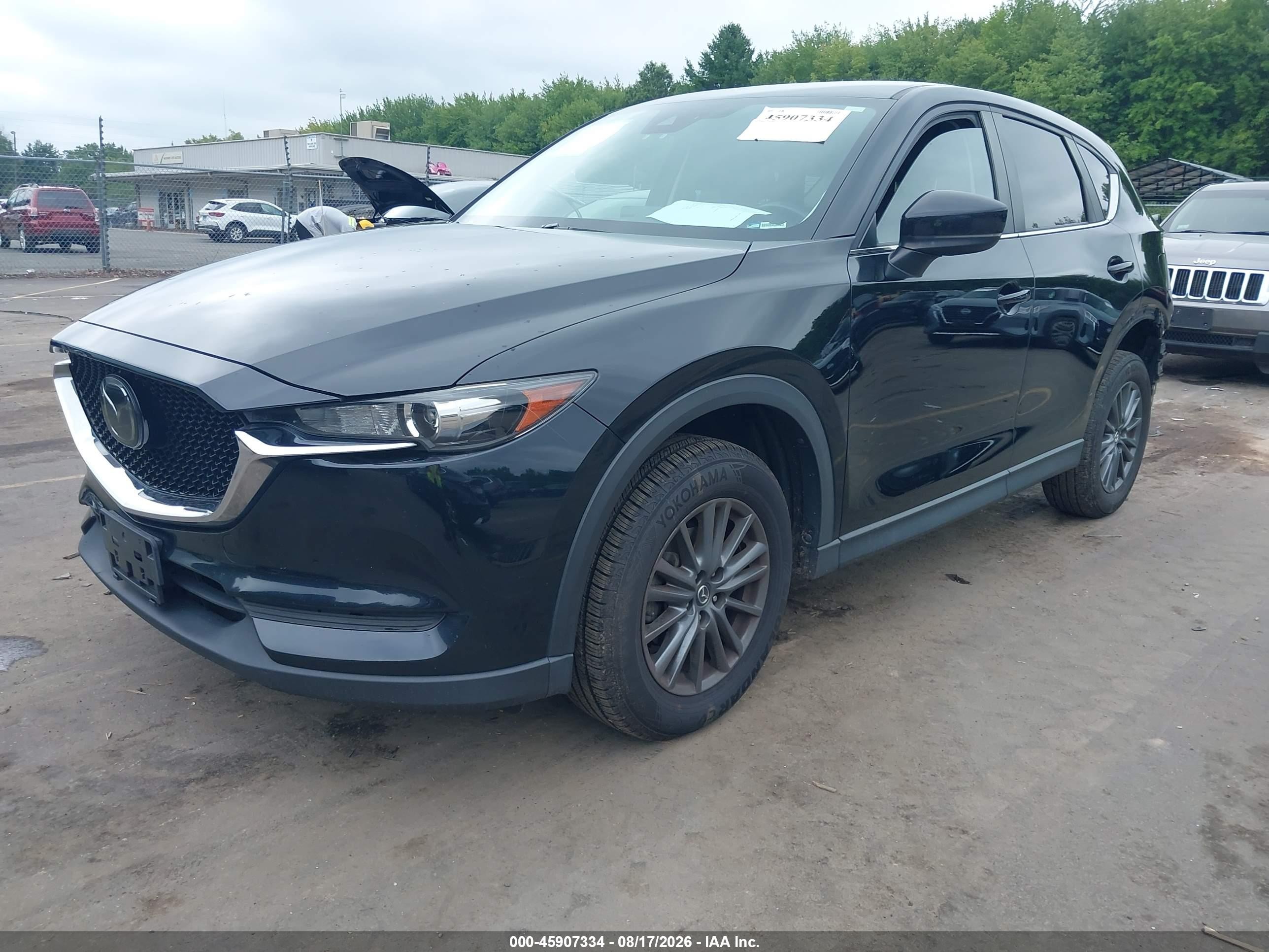 2020 Mazda Cx-5 VIN JM3KFBCM5L0747705 IAAI salvage auction — Rear End, Salvage (Connecticut), sold $4,600 on 2026-09-05 (photo 2)