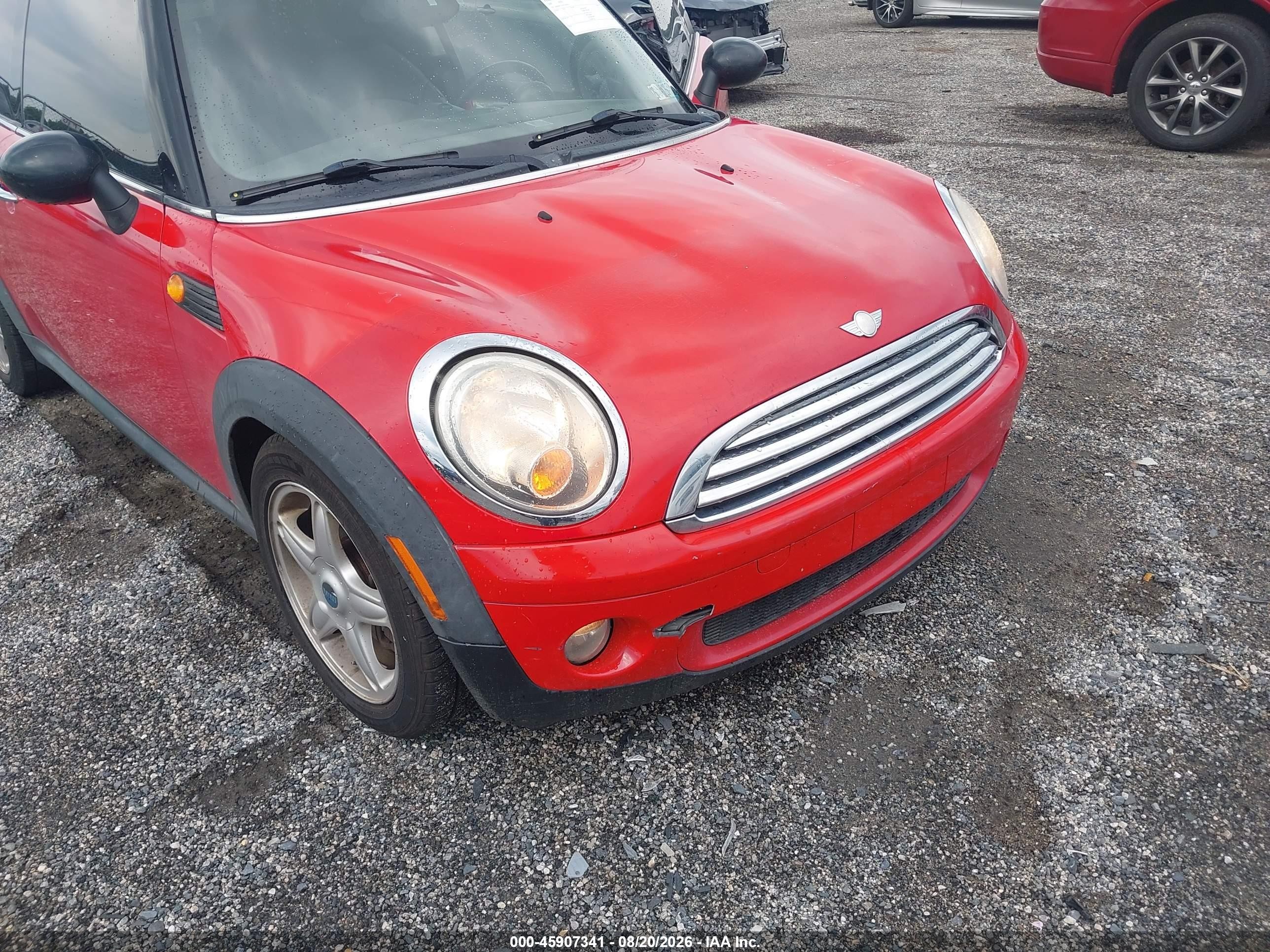 2009 Mini Cooper VIN WMWMF33549TT69056 IAAI salvage auction — Normal Wear, Clear (Pennsylvania), sold $225 on 2026-09-08 (photo 6)