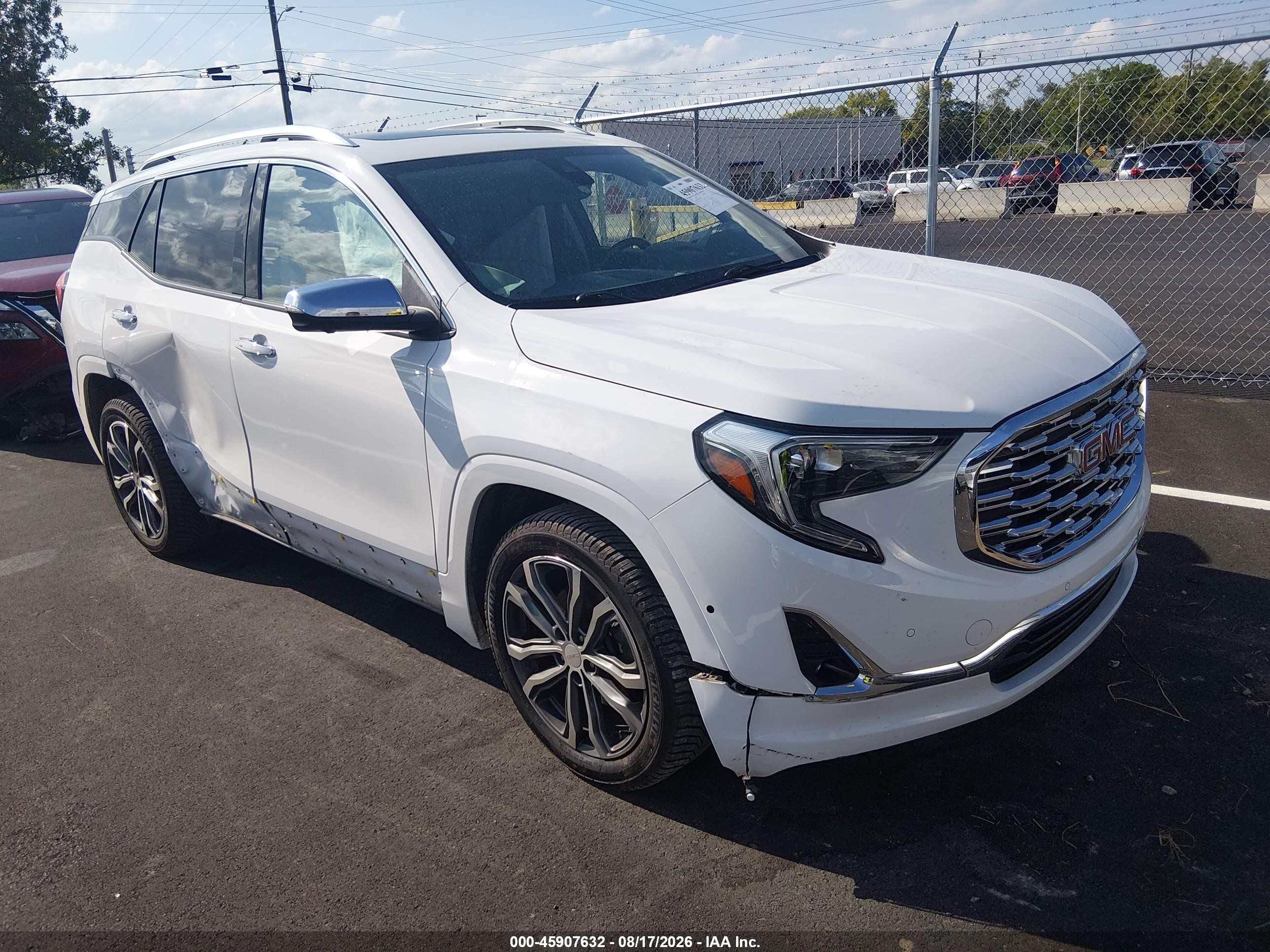 2020 GMC Terrain VIN 3GKALSEX7LL230286 — IAAI salvage auction photo