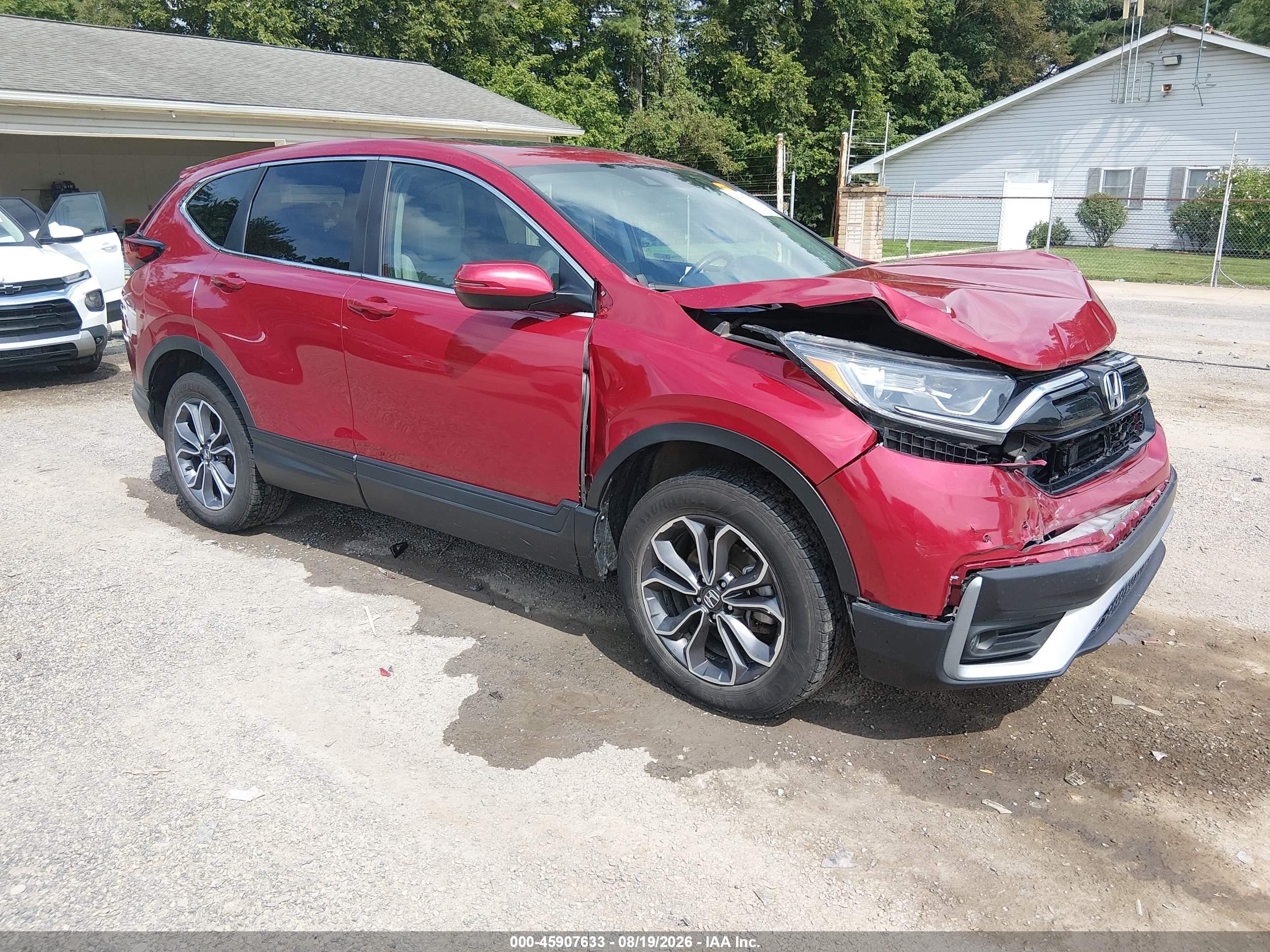 2020 Honda CR-V VIN 2HKRW2H83LH649052 — IAAI salvage auction photo