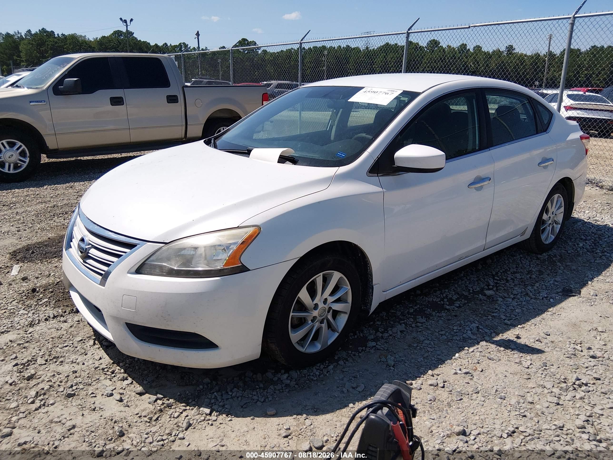 2013 Nissan Sentra VIN 3N1AB7AP4DL676241 IAAI salvage auction — Normal Wear, Clear (Georgia), sold $375 on 2026-09-04 (photo 2)