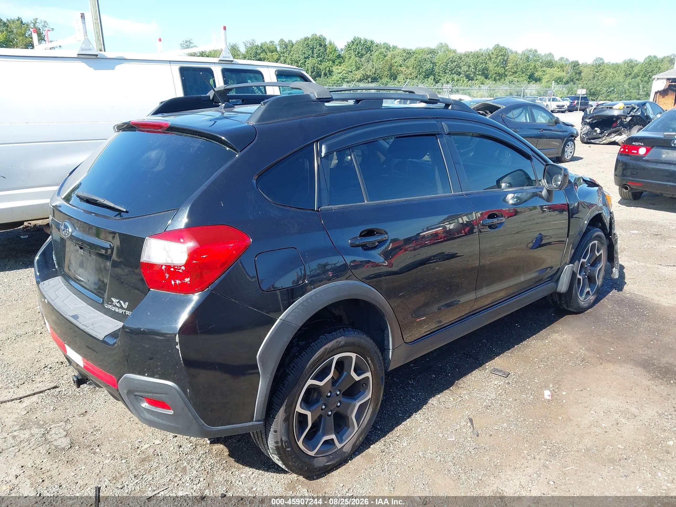 2013 Subaru Xv VIN JF2GPAVC9D2852023 IAAI salvage auction — Unknown, Salvage - Greater Than 75% (Maryland), sold $600 on 2026-09-05 (photo 4)