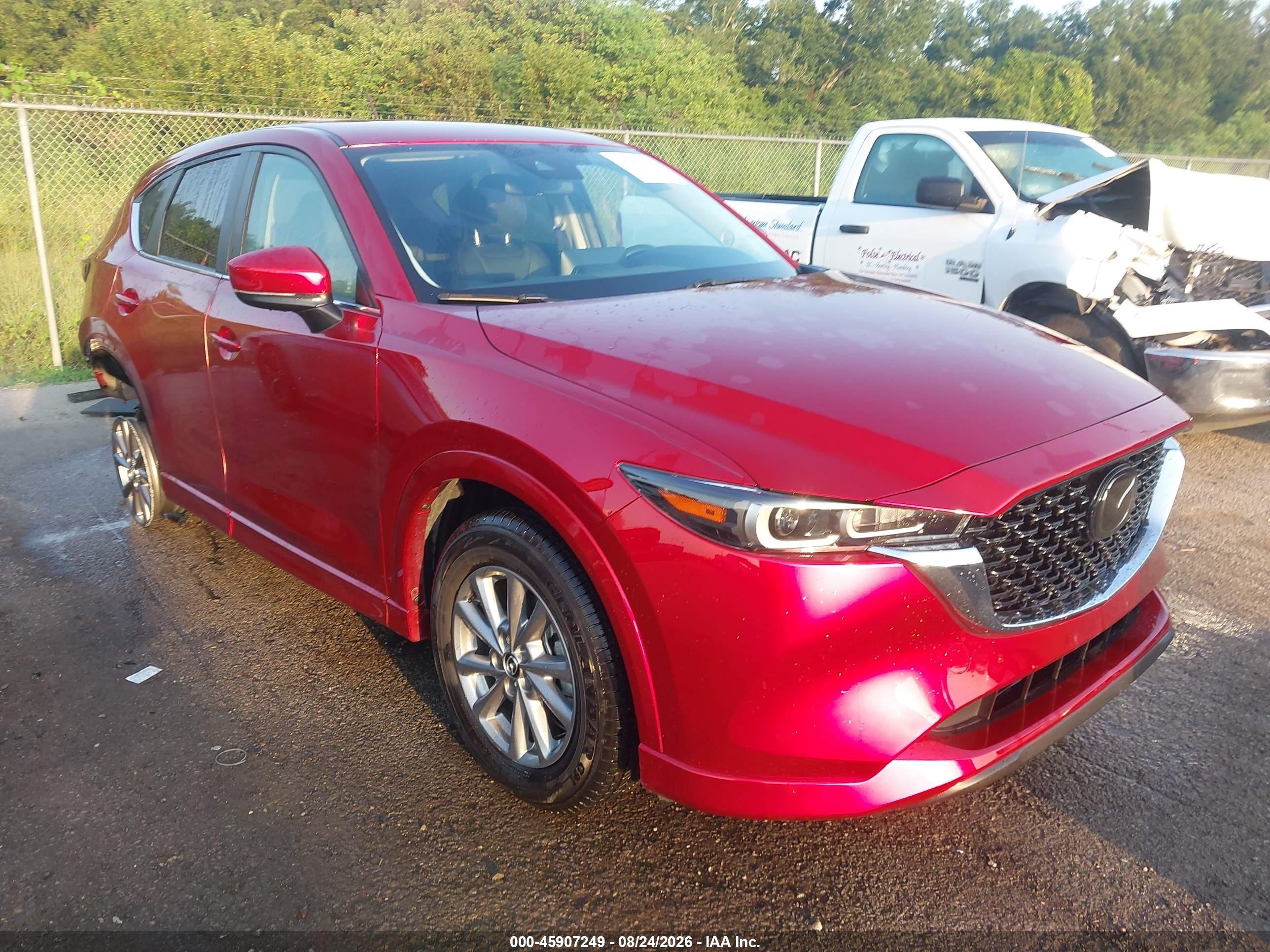 2025 Mazda CX-5 VIN JM3KFBBL9S0620849 — IAAI salvage auction photo