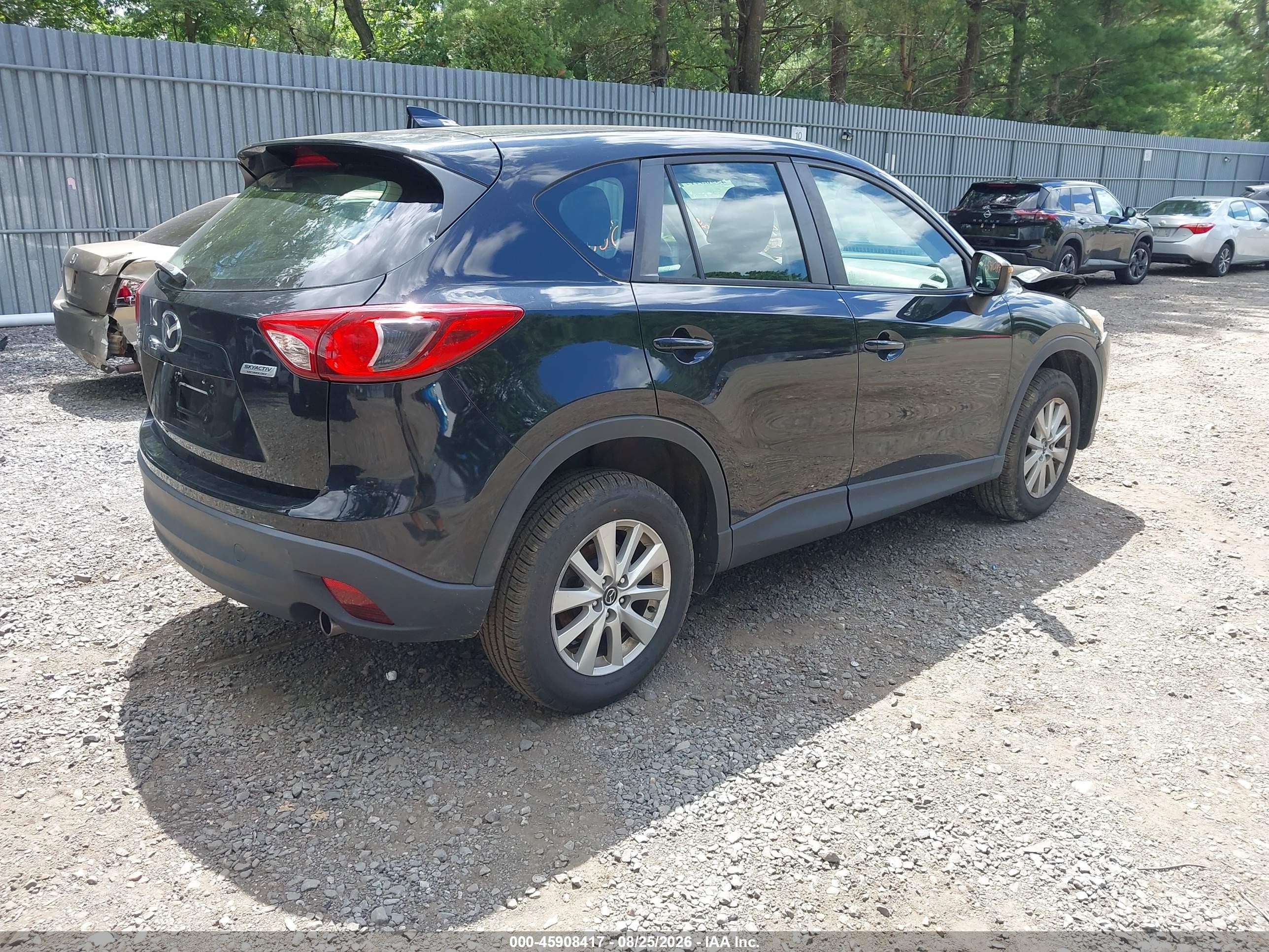 2016 Mazda Cx-5 VIN JM3KE4BY5G0727303 IAAI salvage auction — Front End, Salvage (New Jersey), sold $1,950 on 2026-10-06 (photo 4)