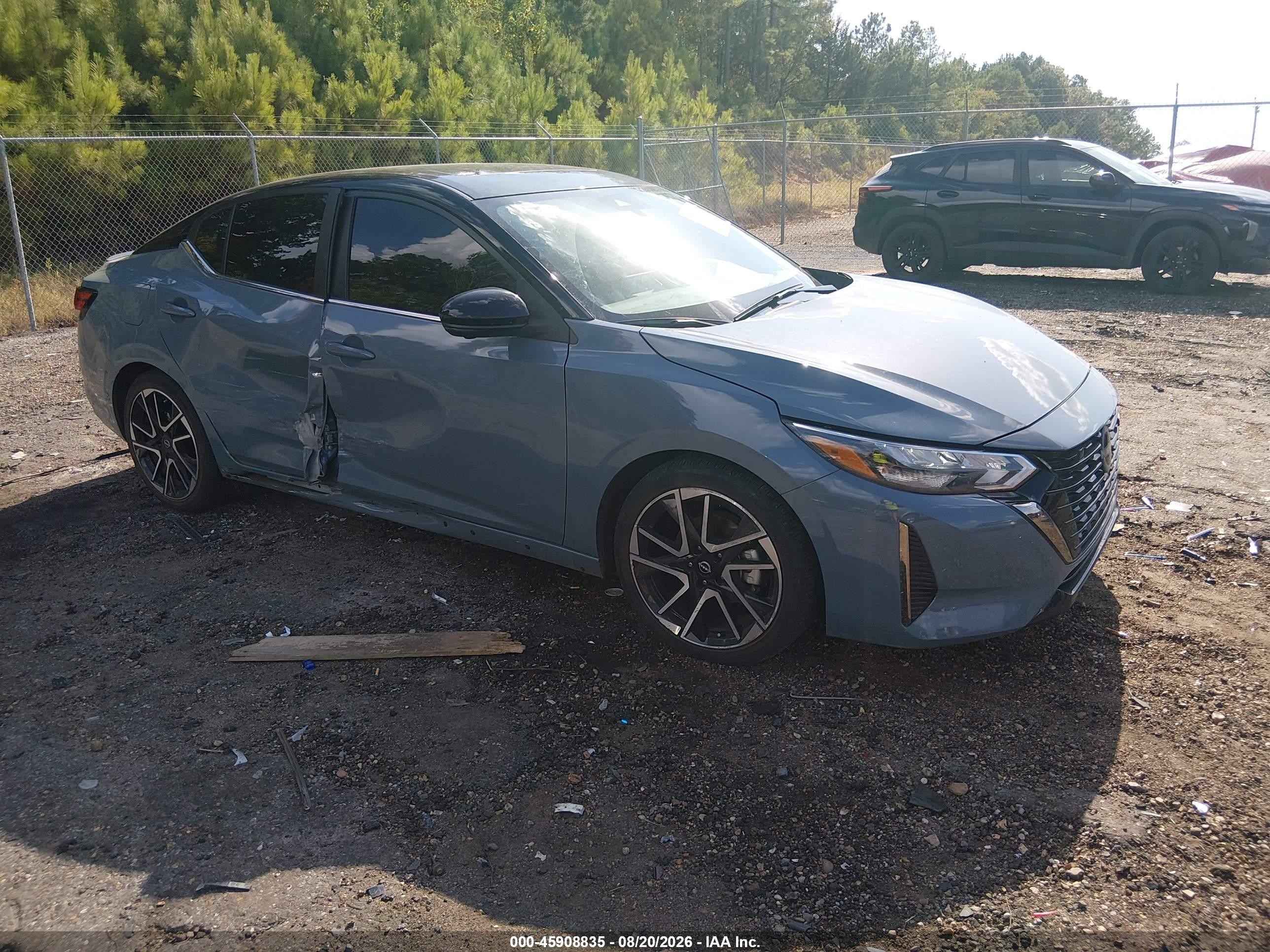 2025 Nissan Sentra VIN 3N1AB8DV5SY245407 — IAAI salvage auction photo