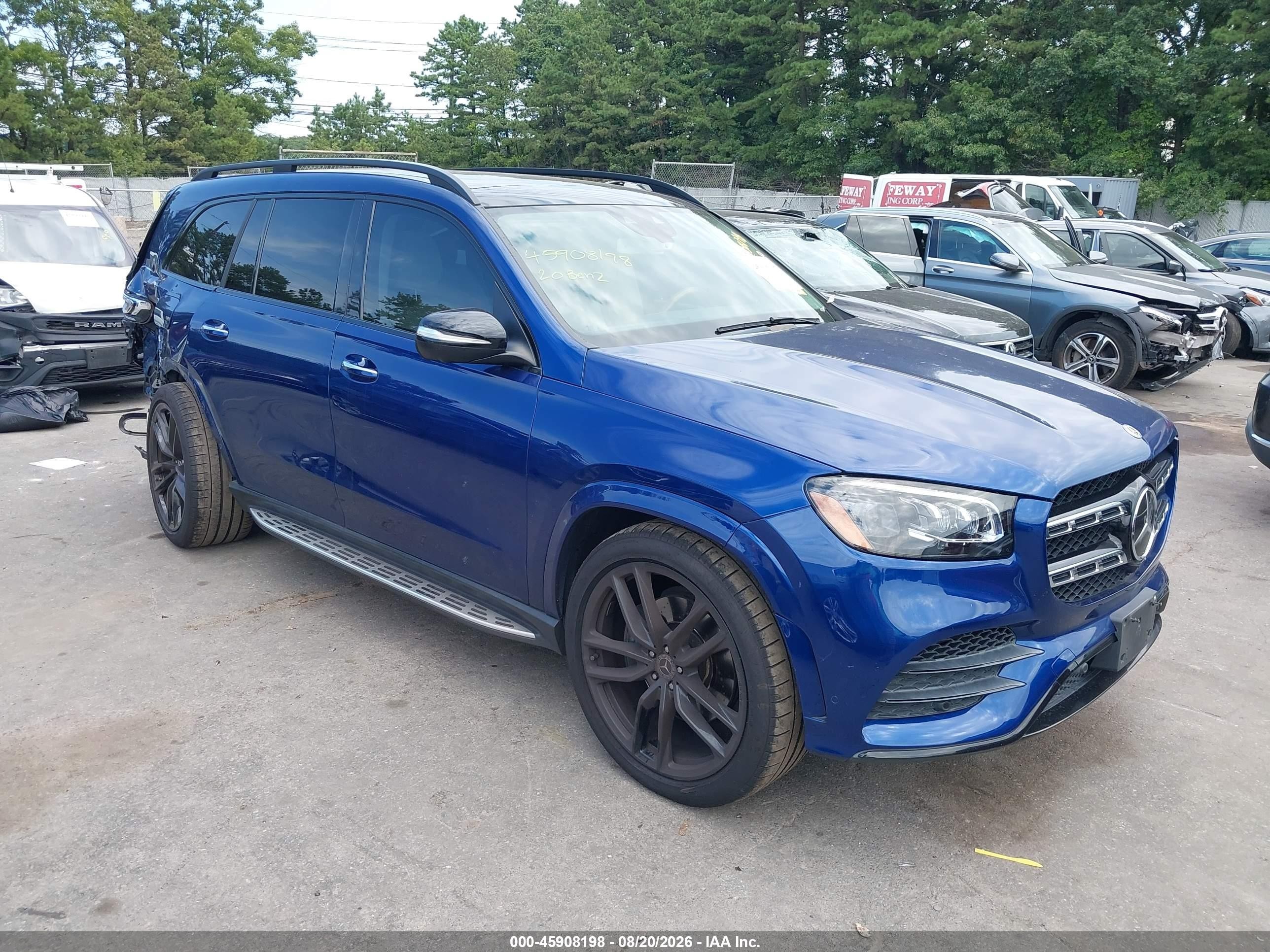 2020 Mercedes-Benz GLS-Class VIN 4JGFF8GE8LA213944 — IAAI salvage auction photo