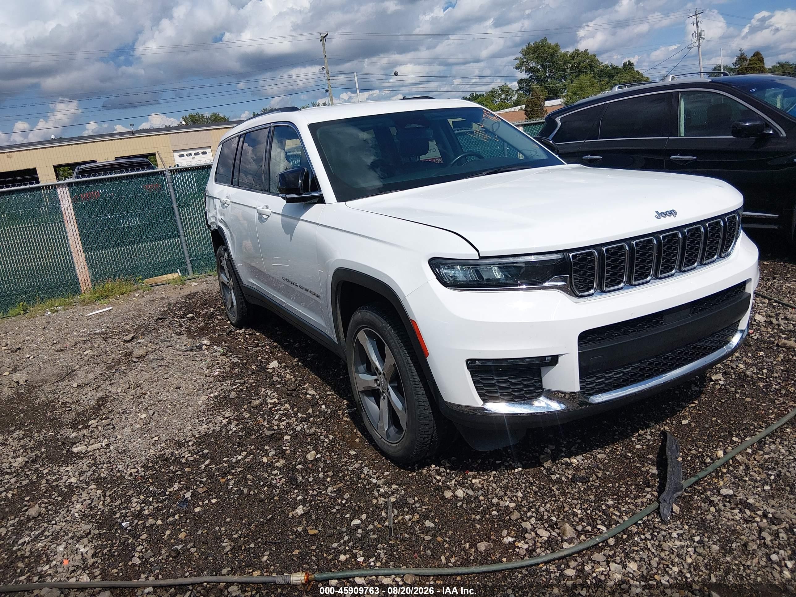 2021 Jeep Grand Cherokee L VIN 1C4RJKBG5M8185986 — IAAI salvage auction photo