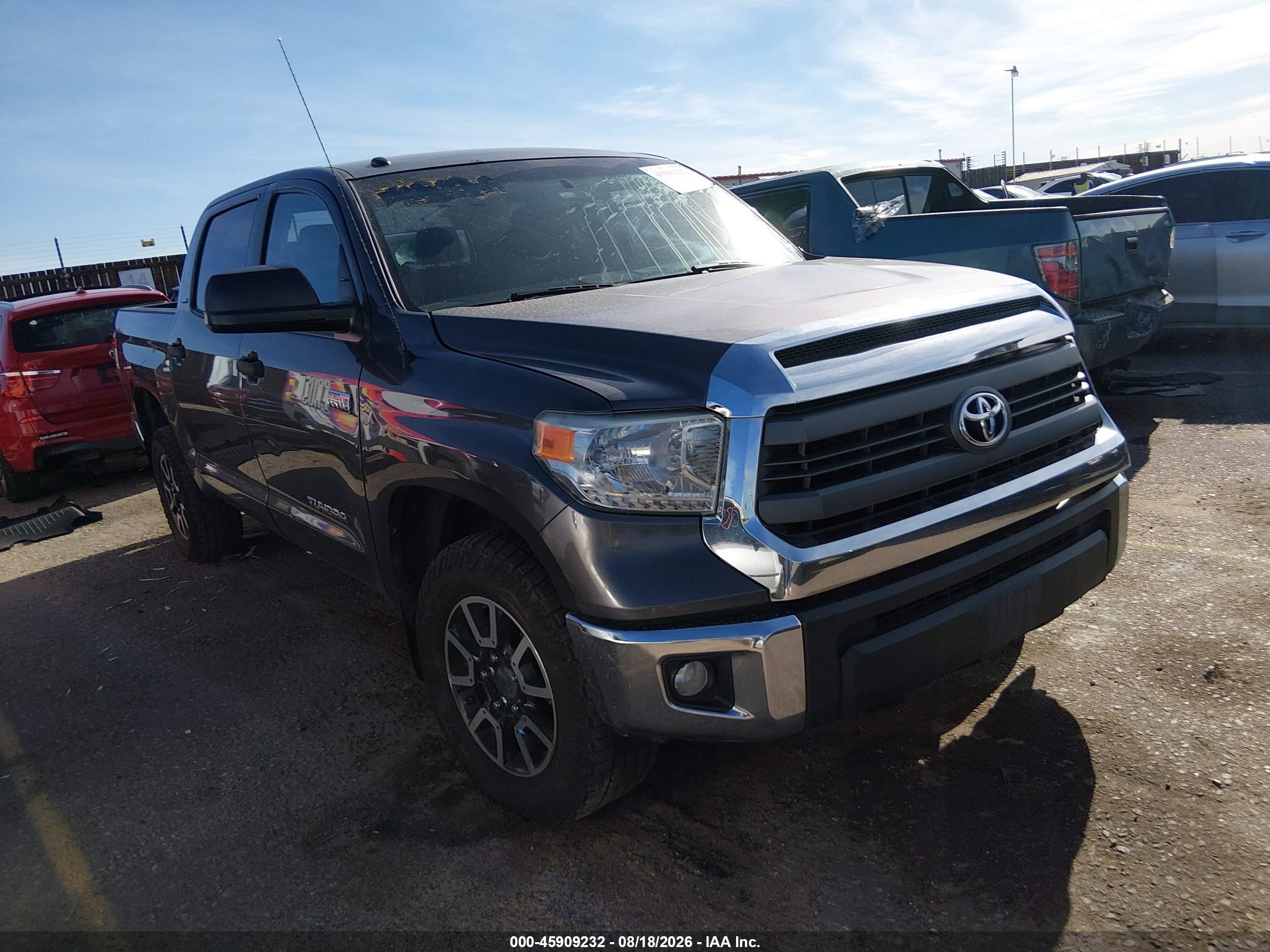 2014 Toyota Tundra VIN 5TFDW5F16EX408661 — IAAI salvage auction photo