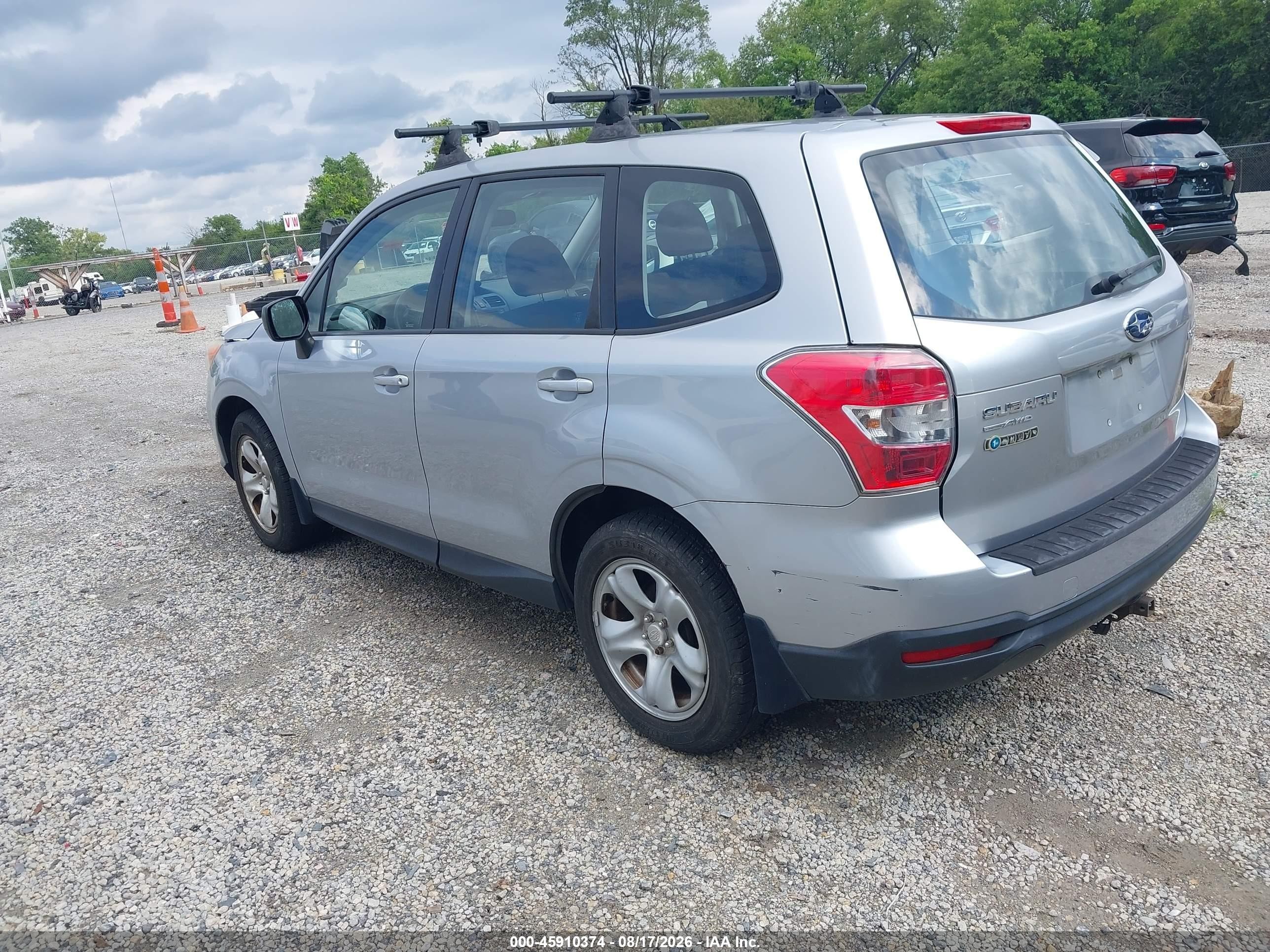 2014 Subaru Forester VIN JF2SJAAC7EH486241 IAAI salvage auction — Normal Wear, Original (Ohio), sold $1,300 on 2026-09-09 (photo 3)