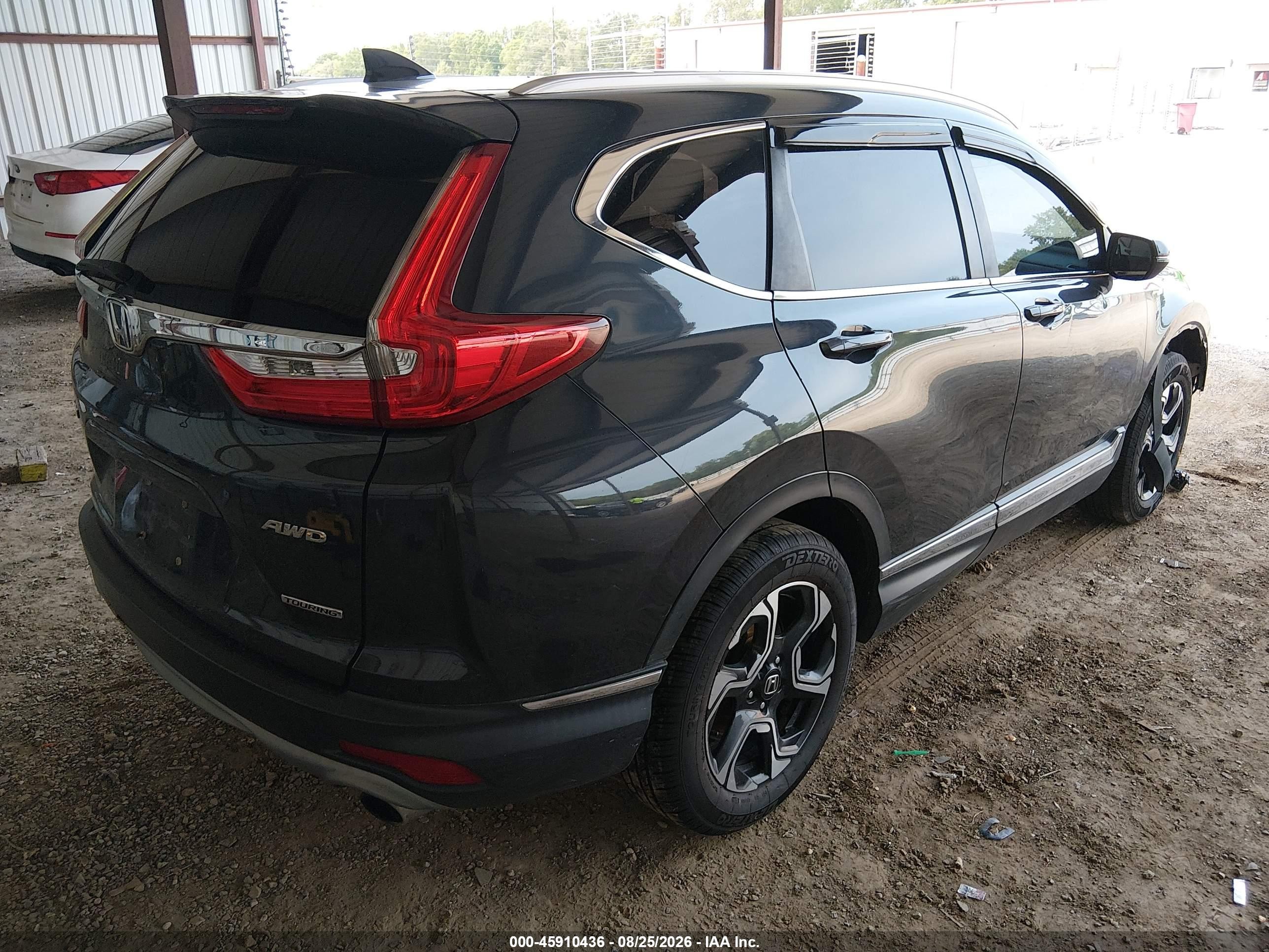 2018 Honda Cr-v VIN 2HKRW2H97JH630736 IAAI salvage auction — Front End, Salvage (North Carolina), sold $3,050 on 2026-09-18 (photo 4)